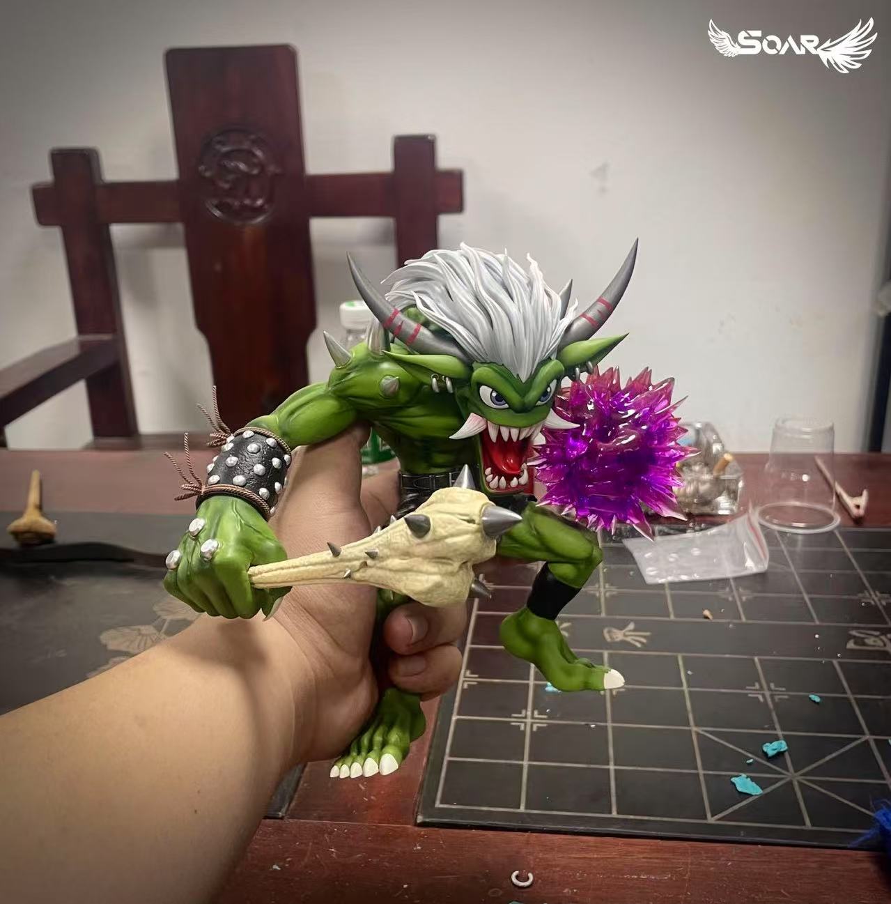 Digimon Illustrated Series Orgemon Statue GK-Soar Studio Pre-sale