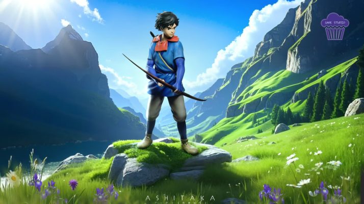  Hayao Miyazaki Series  001 Princess Mononoke Statue (GK) - Cake Studio