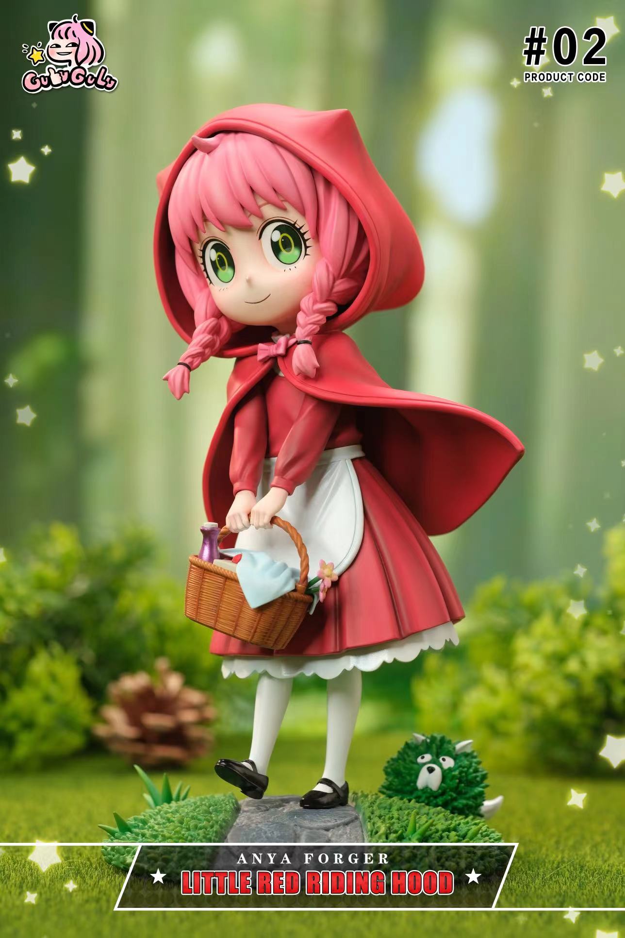 Spy x Family Fairy Tale Series #2 Anya cos Little Red Riding Hood Statue GK-GuluGulu Studio Pre-sale