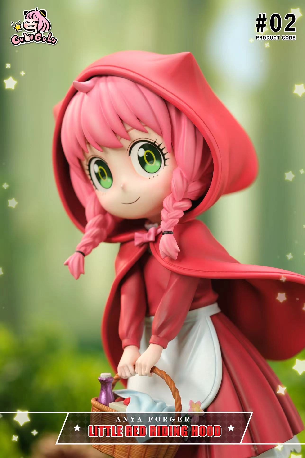 Spy x Family Fairy Tale Series #2 Anya cos Little Red Riding Hood Statue GK-GuluGulu Studio Pre-sale