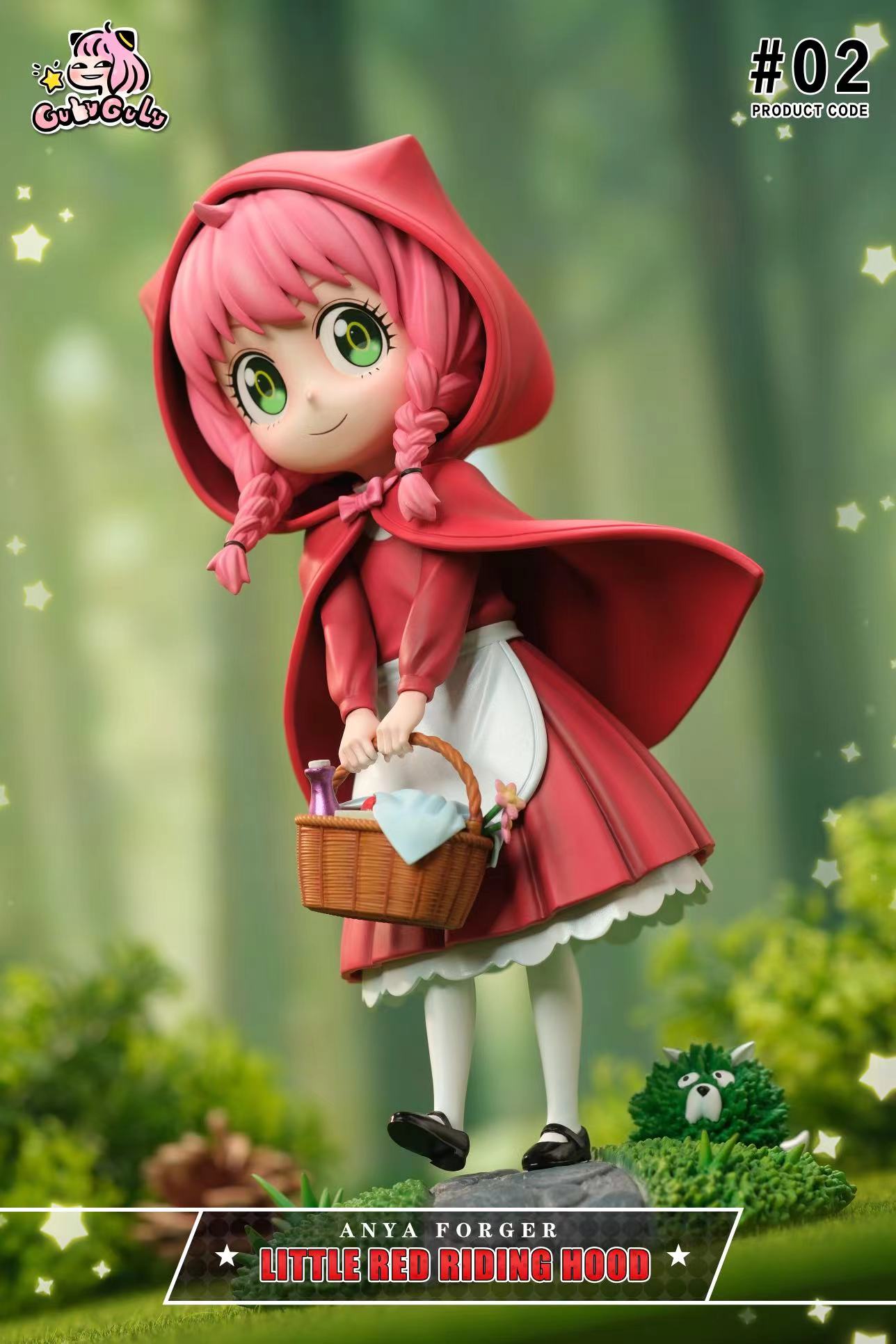 Spy x Family Fairy Tale Series #2 Anya cos Little Red Riding Hood Statue GK-GuluGulu Studio Pre-sale