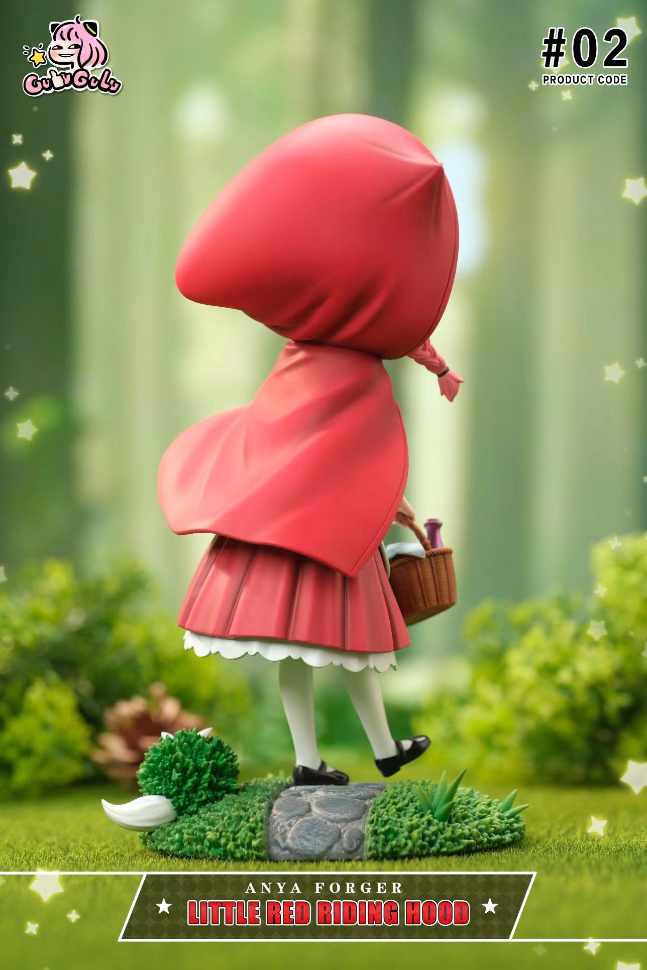 Spy x Family Fairy Tale Series #2 Anya cos Little Red Riding Hood Statue GK-GuluGulu Studio Pre-sale