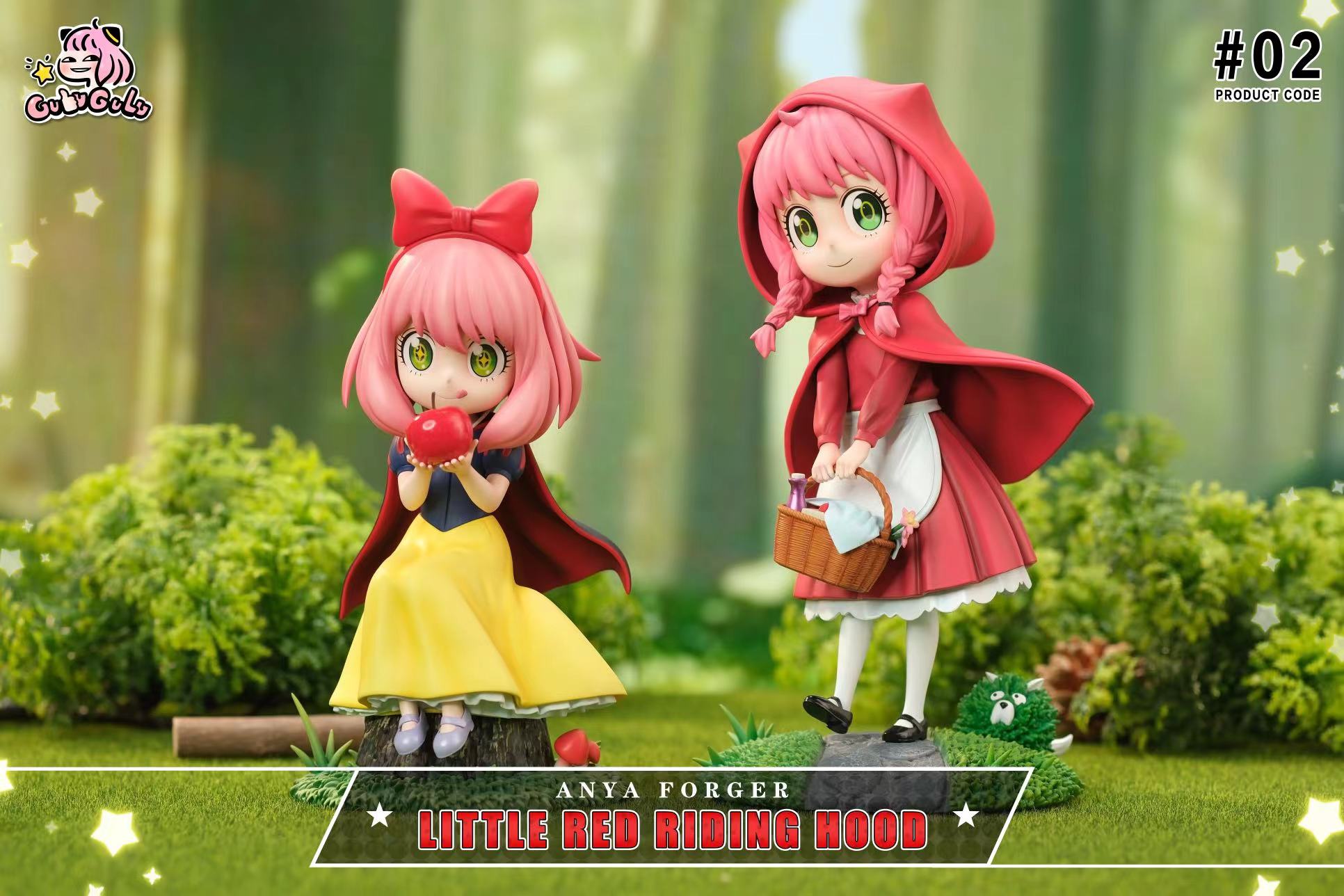 Spy x Family Fairy Tale Series #2 Anya cos Little Red Riding Hood Statue GK-GuluGulu Studio Pre-sale