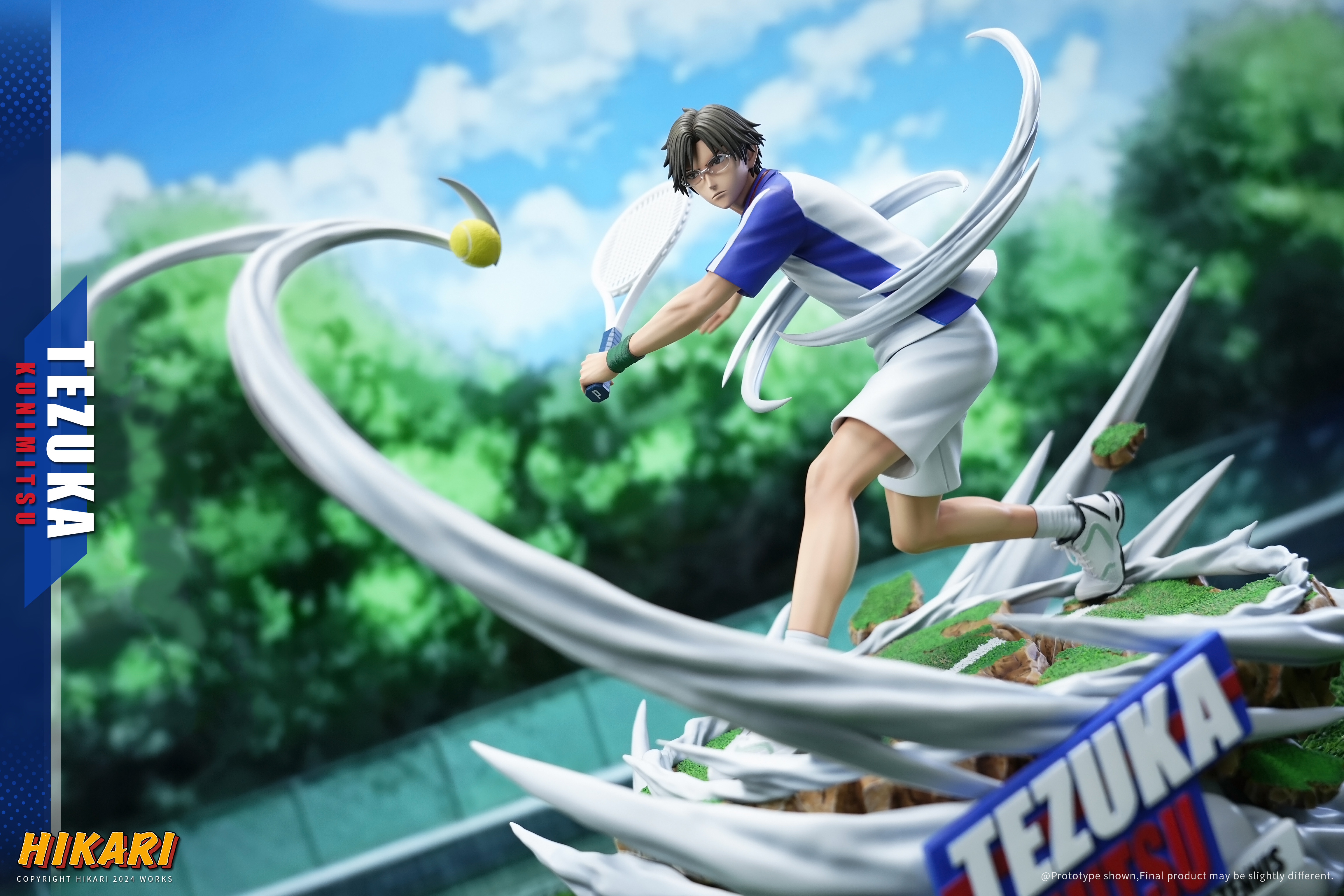 Prince of Tennis Youth Academy #2 Kunimitsu Tezuka Statue GK Figure-HIKARI Studio Pre-sale