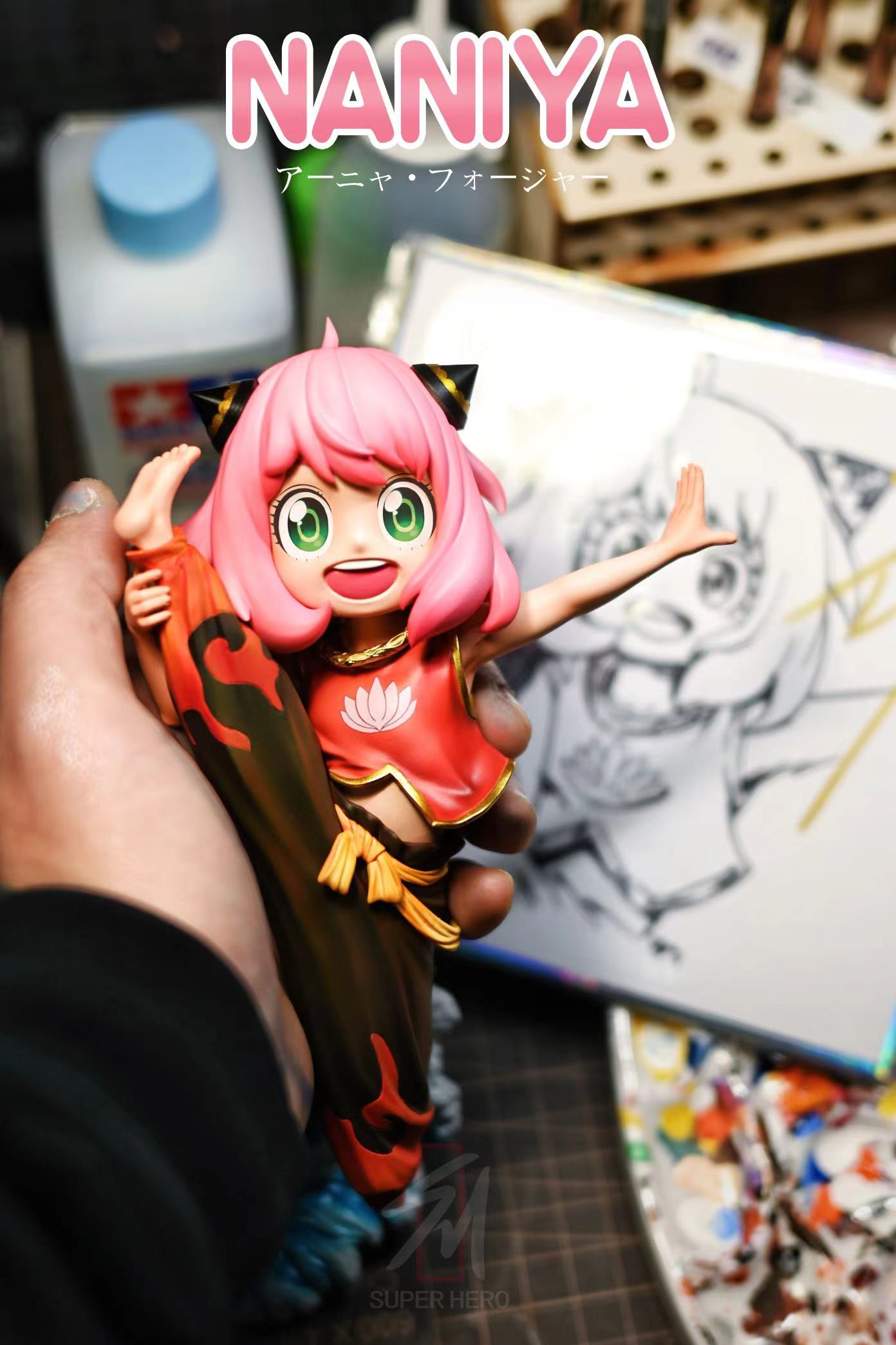 Spy x Family Anya cos nezha  Statue GK Figure-SUPER HERO Studio Pre-sale