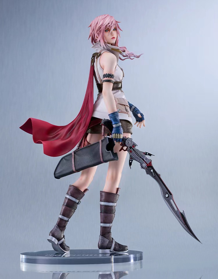 Final Fantasy-Lightning Statue GK Figure-SQUARE ENIX Studio Pre-sale