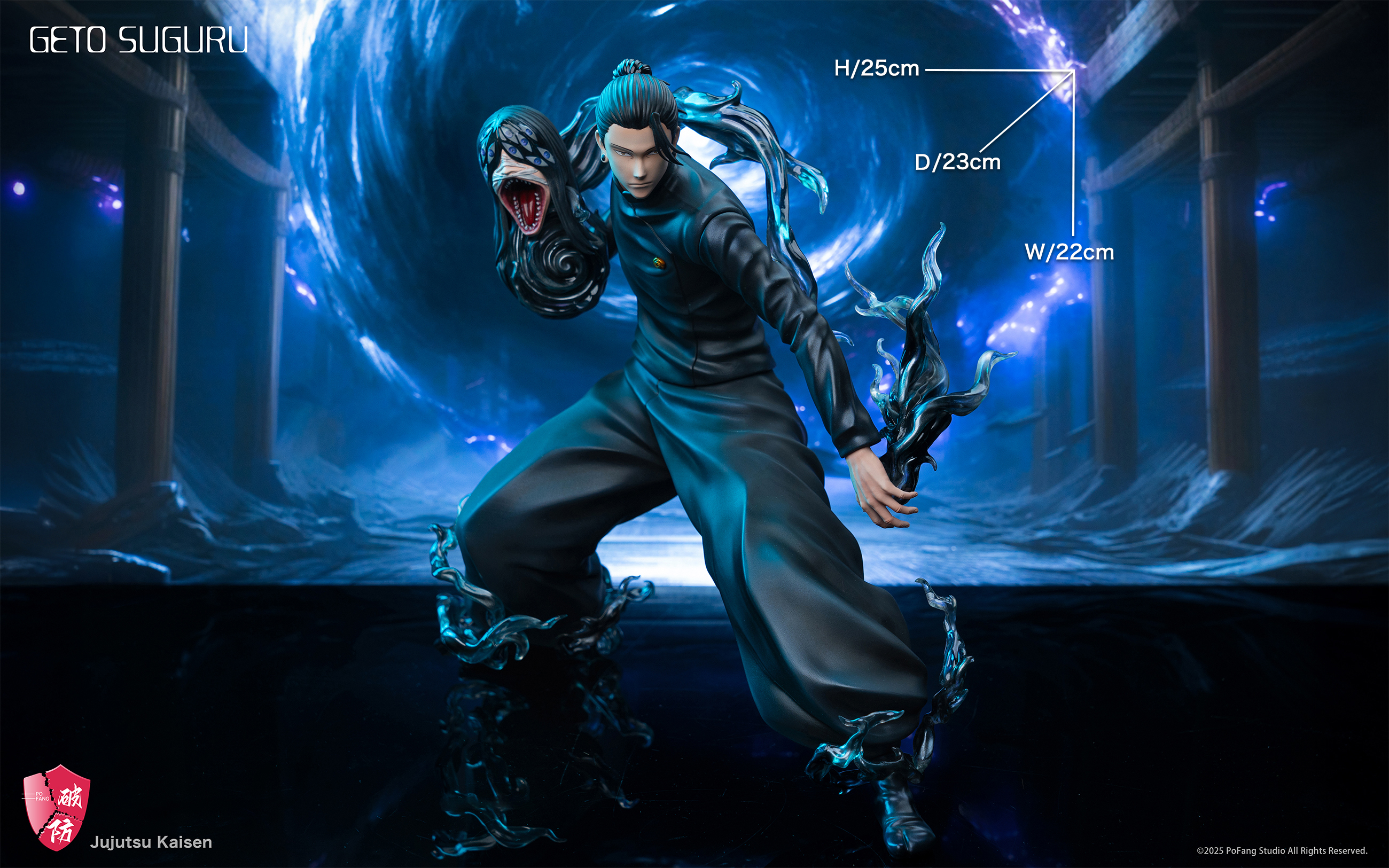 Jujutsu Kaisen cp series 02 Suguru Geto Statue GK Figure (Licensed)-POFANG Studio Pre-sale