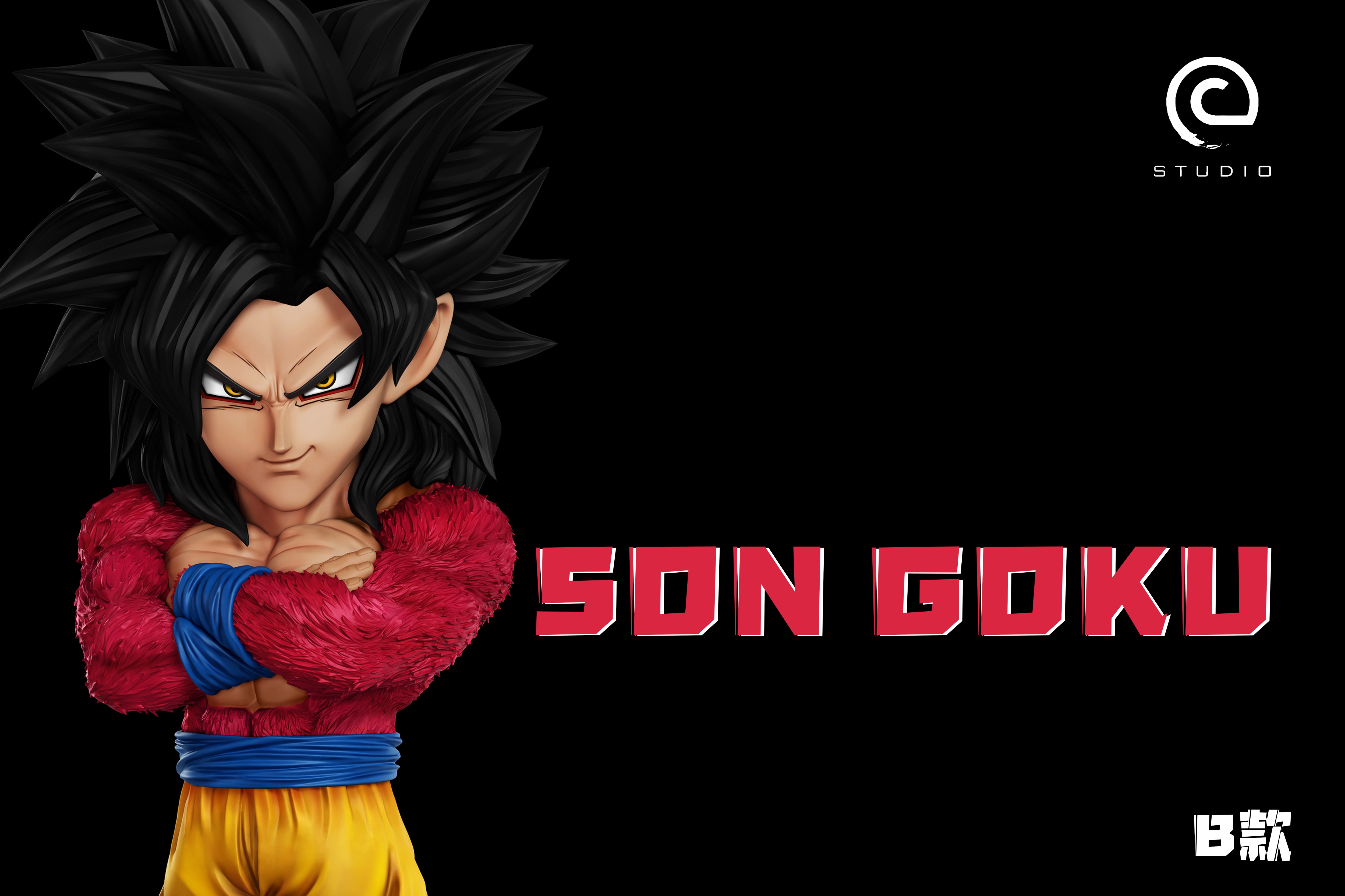 Dragon Ball GT Super Goku  Statue GK Figure-C Studio Pre-sale