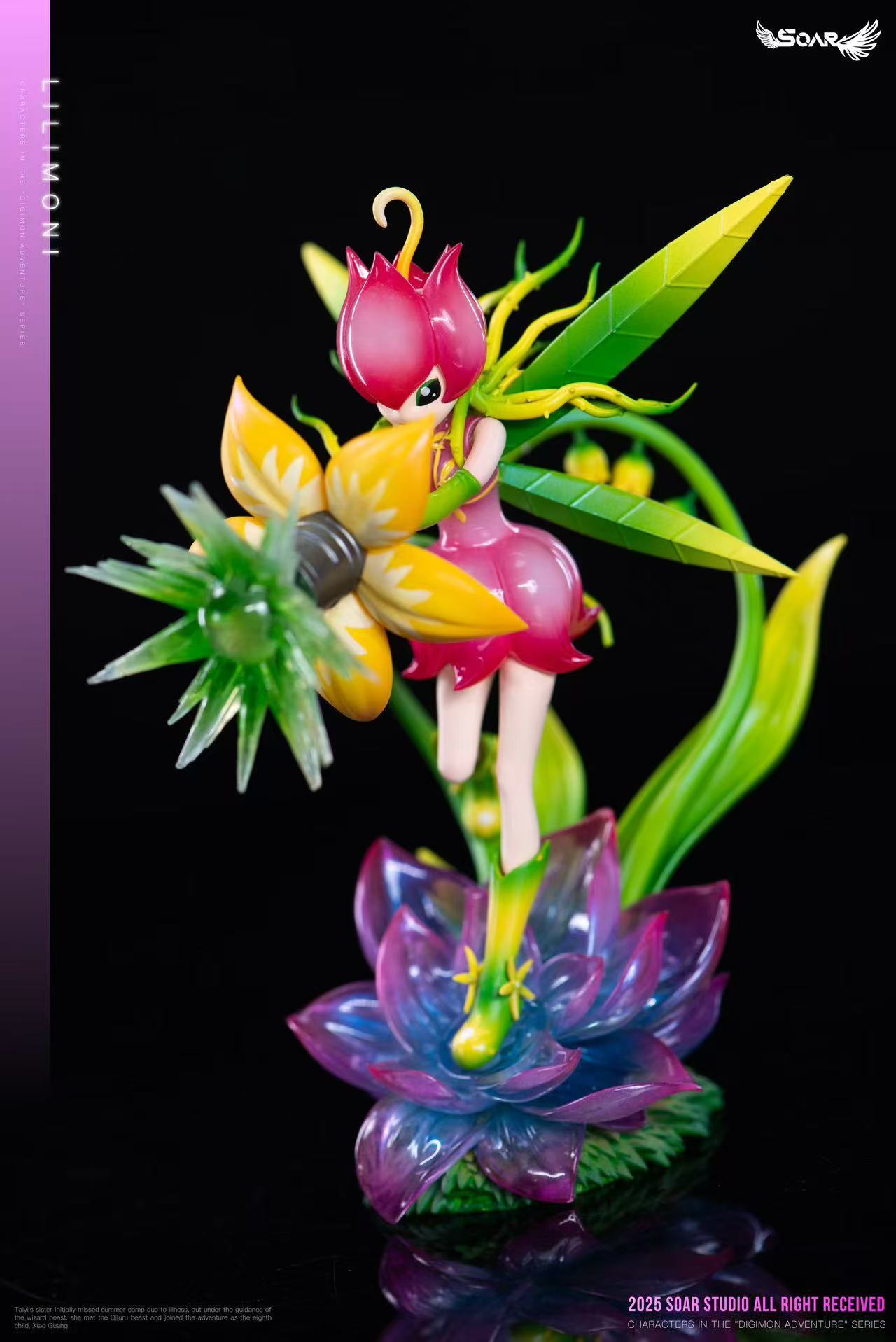 Digimon Lilimon Statue GK Figure (Licensed)-Soar Studio Pre-sale