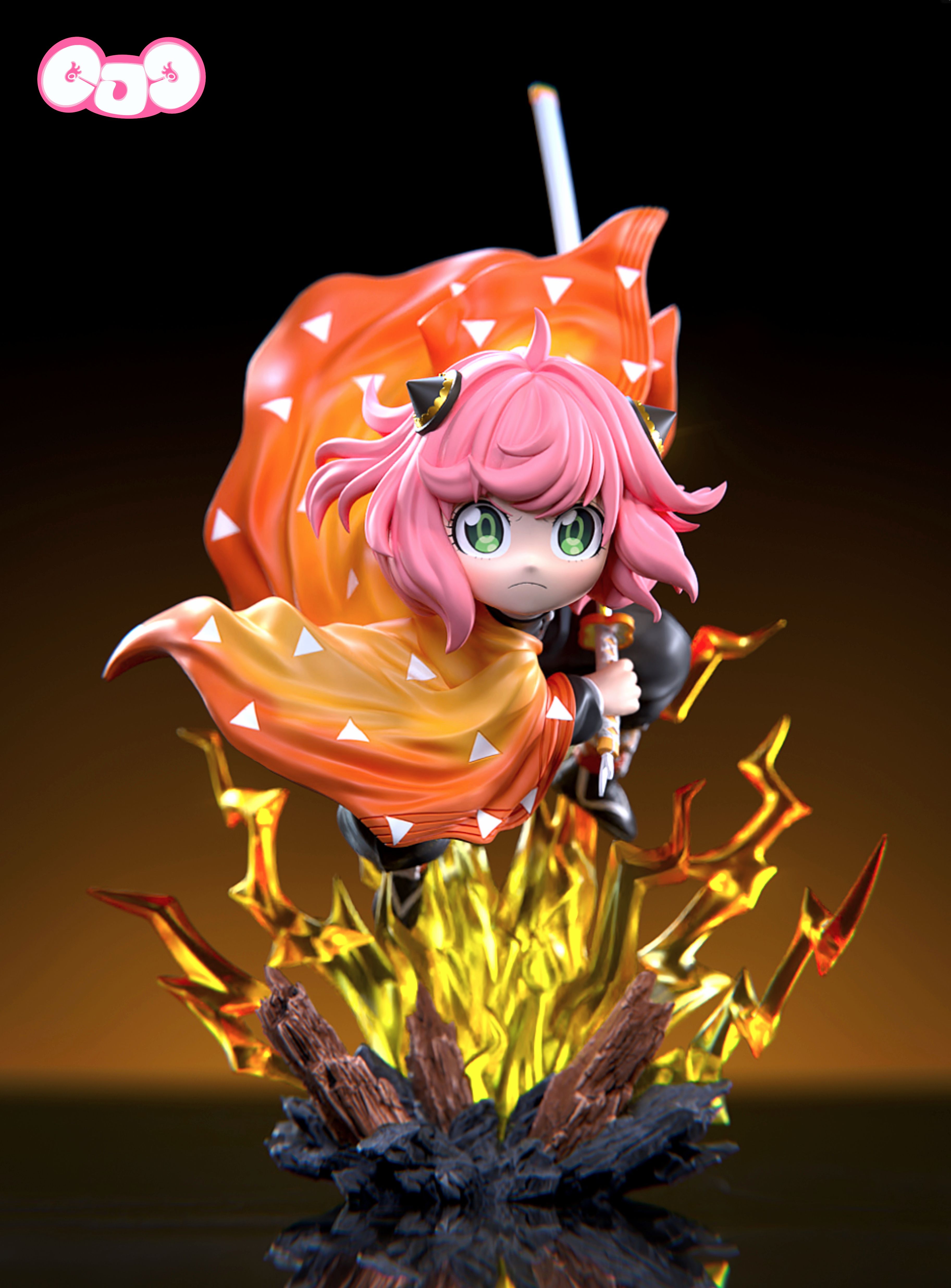 Spy x Family Anya cos Zenitsu Agatsuma STATUE GK-GJJ Studio Pre-sale