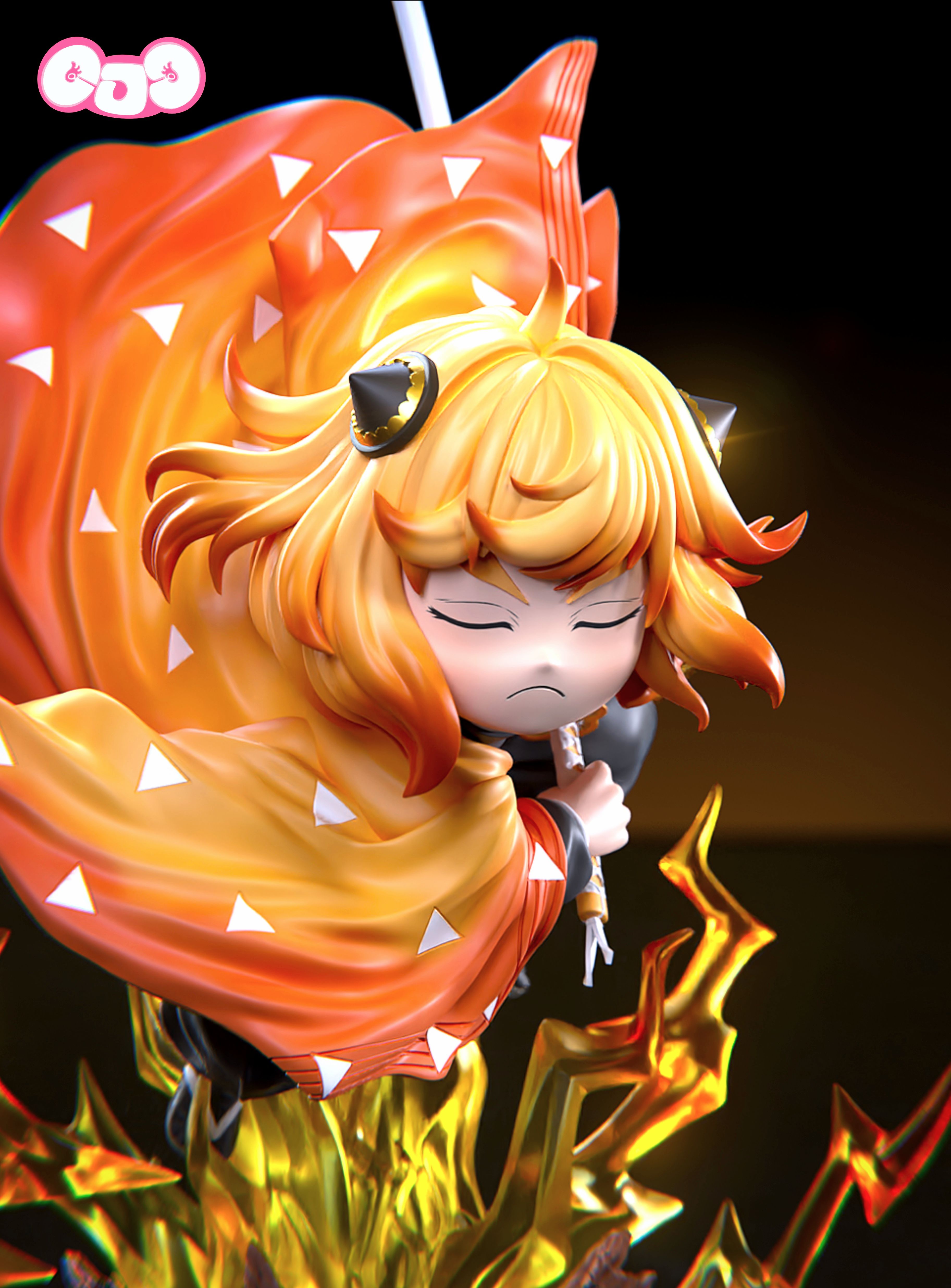 Spy x Family Anya cos Zenitsu Agatsuma STATUE GK-GJJ Studio Pre-sale