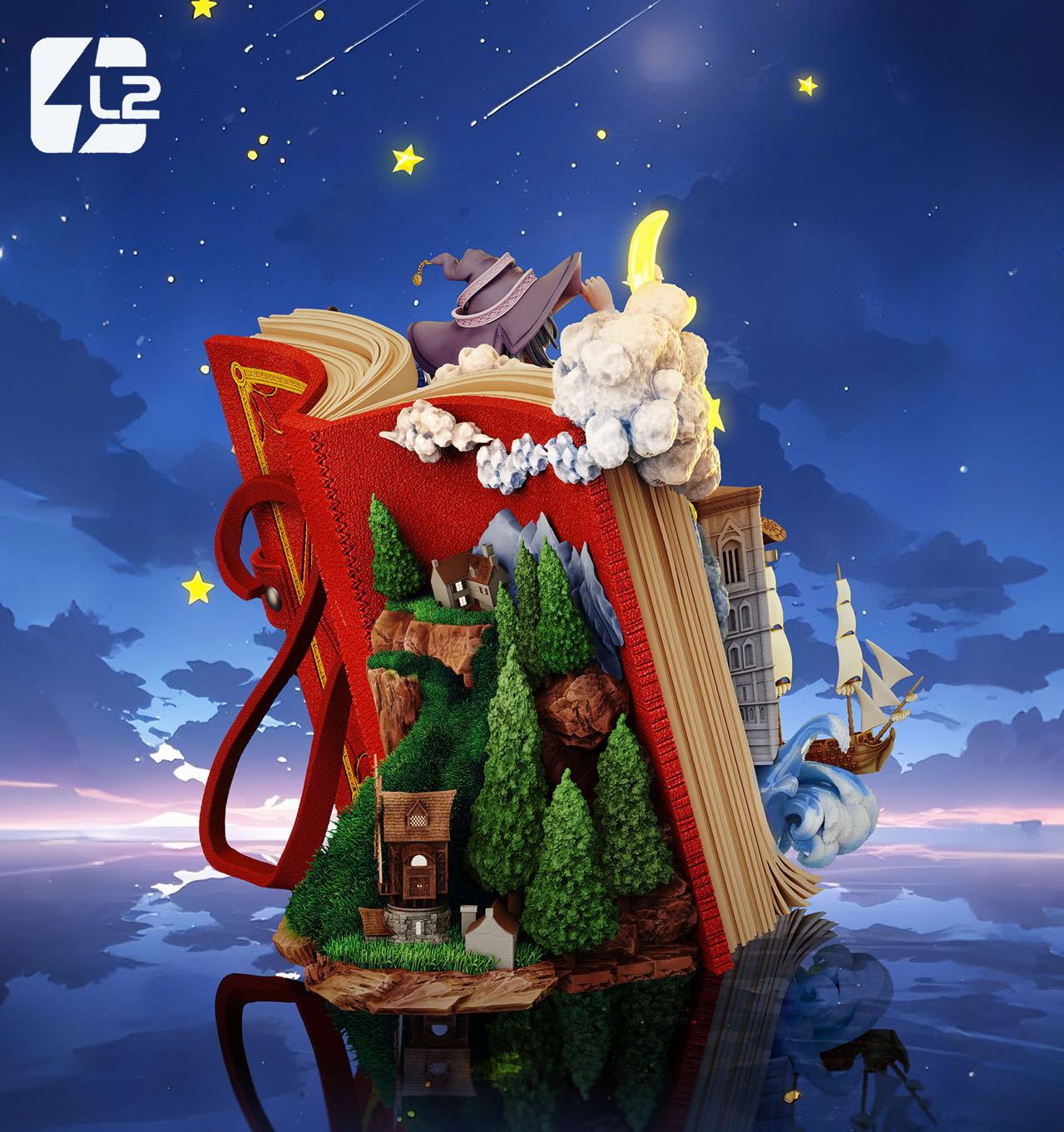  Wandering Witch: The Journey of Elaina Elaina Travel log Statue GK Figure-l2 Studio Pre-sale