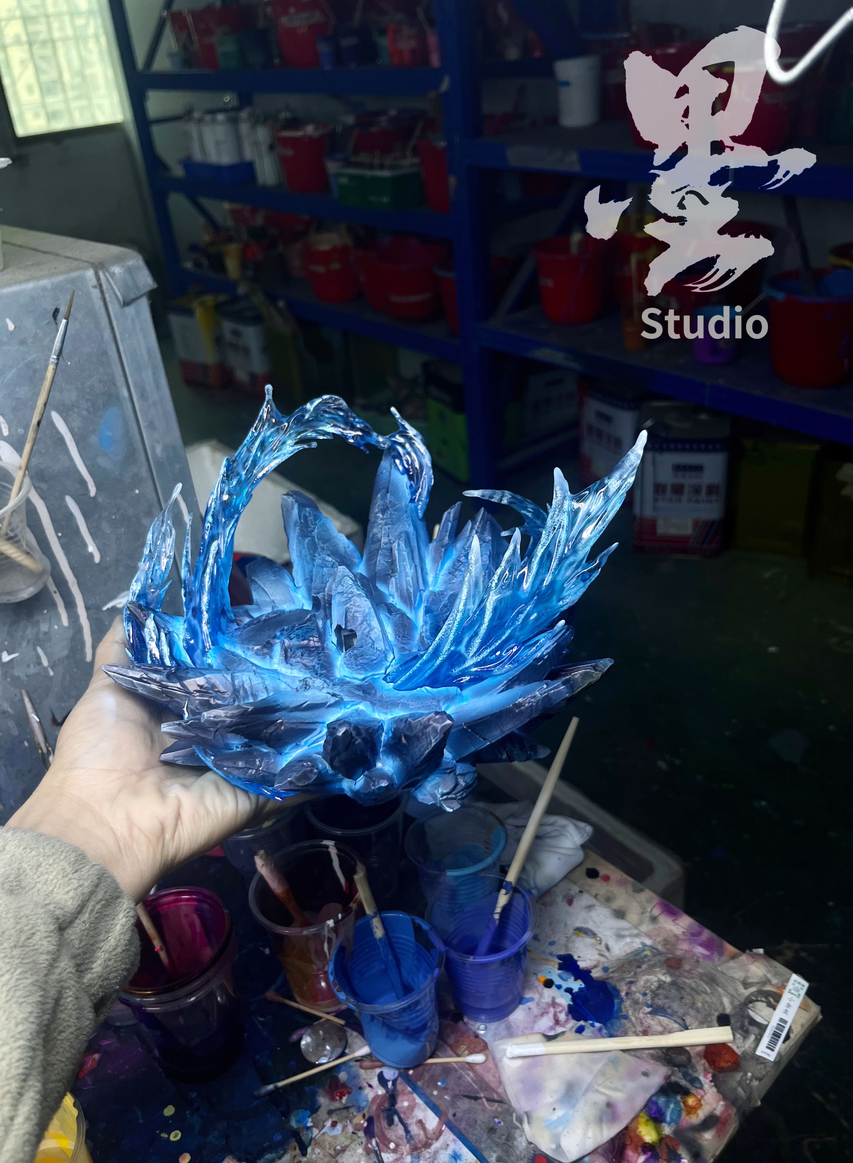 Naruto Uchiha Sasuken Statue GK Figure-LNK Studio Pre-sale