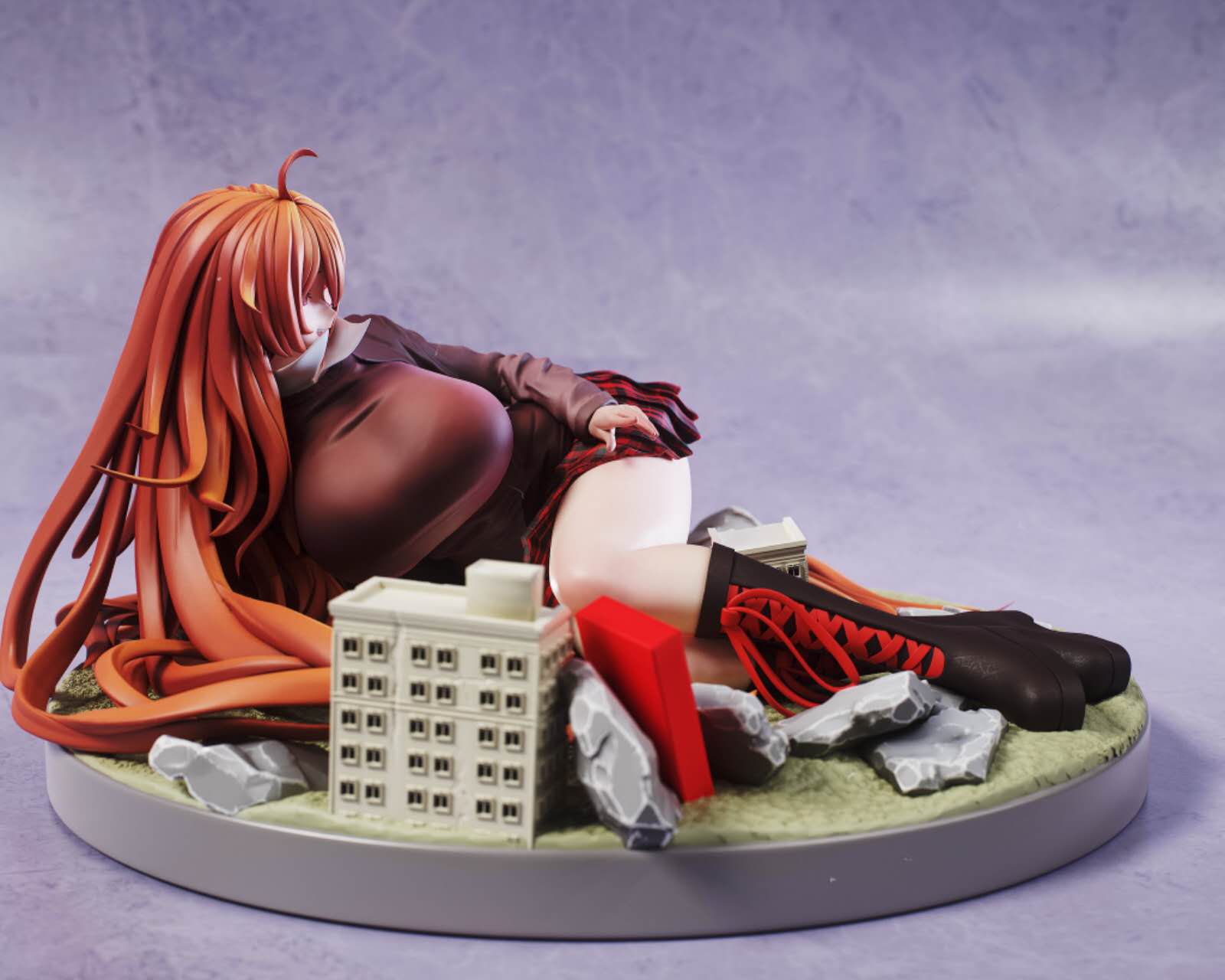 VTuber Chaotic Hellheaven Statue (GK)(Adult 18+)-Homura Studio Pre-Order