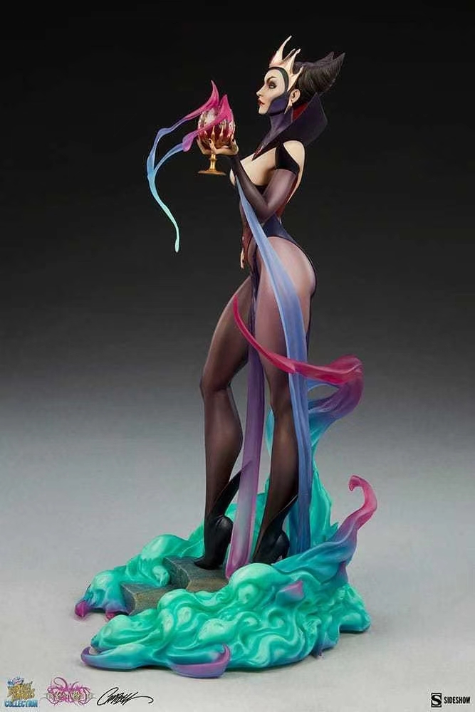 J Scott Campbell Evil Queen Collector Edition 200538 & Deluxe Version 2005382 (Licensed) Statue GK-Sideshow Collectibles Pre-sale-KWII-GK