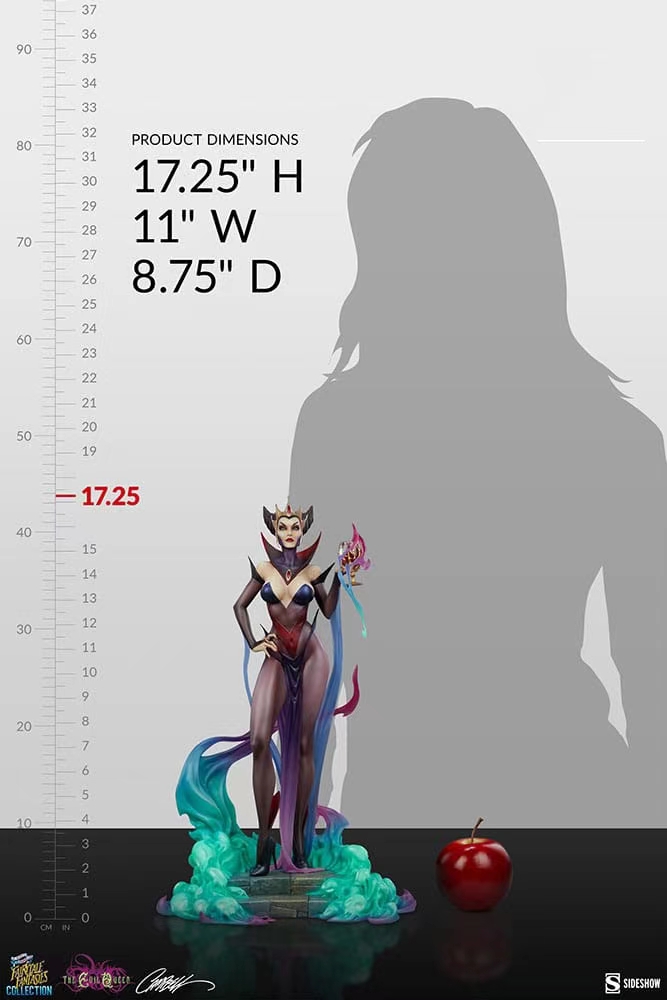 J Scott Campbell Evil Queen Collector Edition 200538 & Deluxe Version 2005382 (Licensed) Statue GK-Sideshow Collectibles Pre-sale-KWII-GK