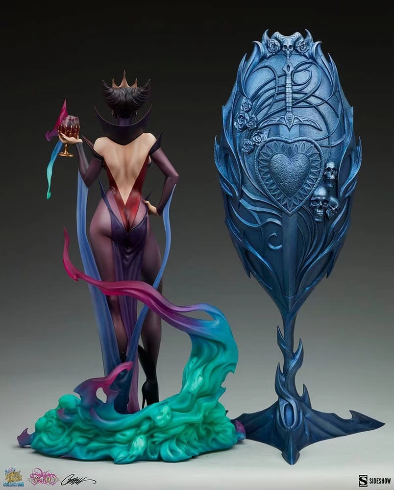 J Scott Campbell Evil Queen Collector Edition 200538 & Deluxe Version 2005382 (Licensed) Statue GK-Sideshow Collectibles Pre-sale-KWII-GK