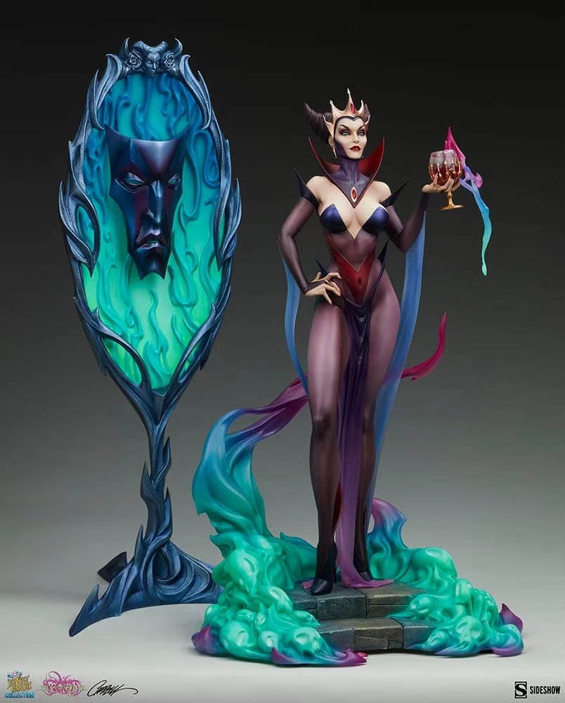 J Scott Campbell Evil Queen Collector Edition 200538 & Deluxe Version 2005382 (Licensed) Statue GK-Sideshow Collectibles Pre-sale-KWII-GK