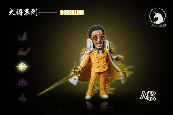 One Piece Marines War General Borsalino Statue GK-MDS Studio Pre-sale