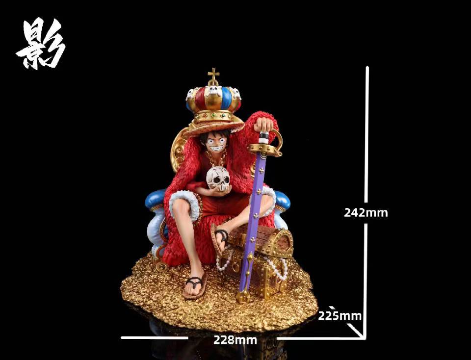 One Piece Throne Luffy Statue GK-YING Studio Pre-sale