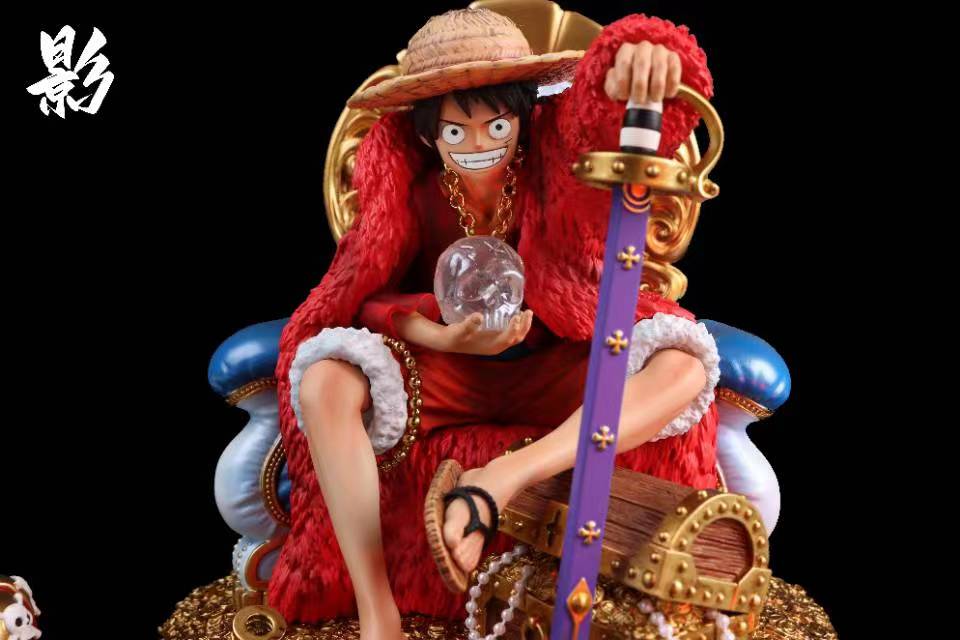One Piece Throne Luffy Statue GK-YING Studio Pre-sale
