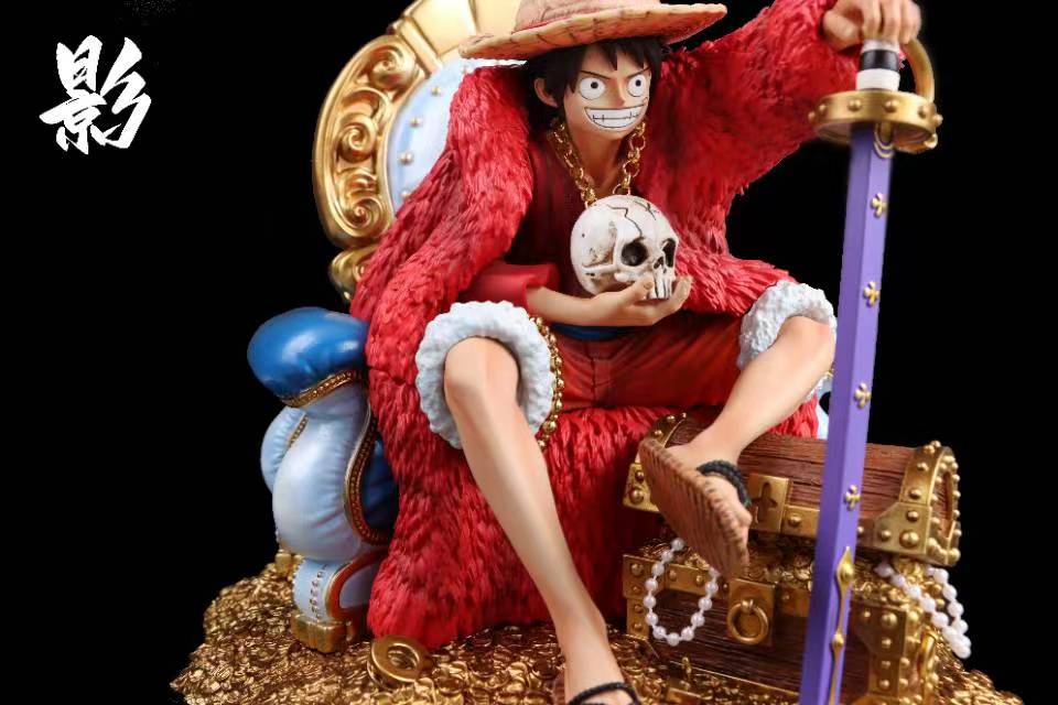 One Piece Throne Luffy Statue GK-YING Studio Pre-sale