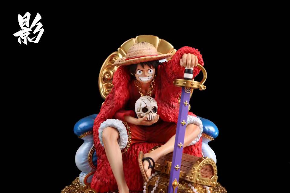 One Piece Throne Luffy Statue GK-YING Studio Pre-sale