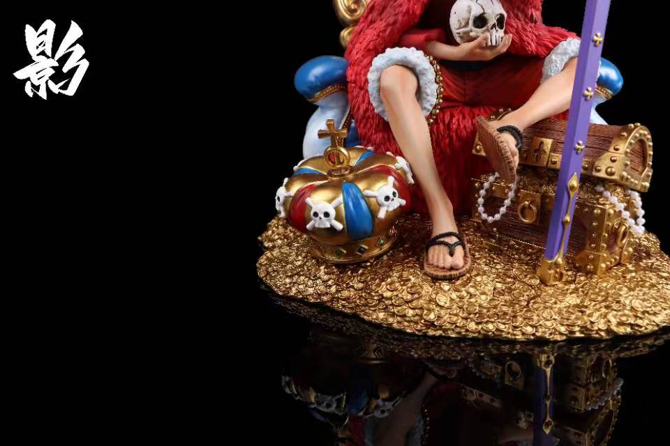 One Piece Throne Luffy Statue GK-YING Studio Pre-sale