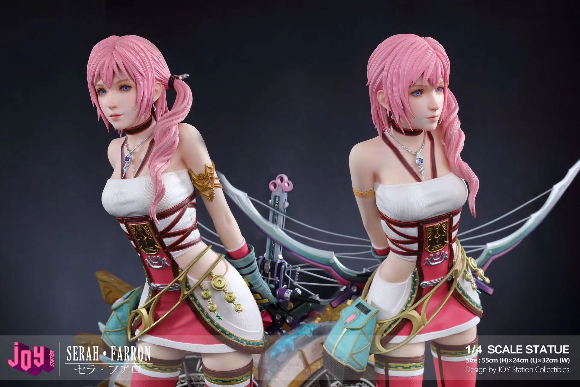 Final Fantasy 13-2 Serah 1:4 Statue (GK)-JOY STATION Pre-sale