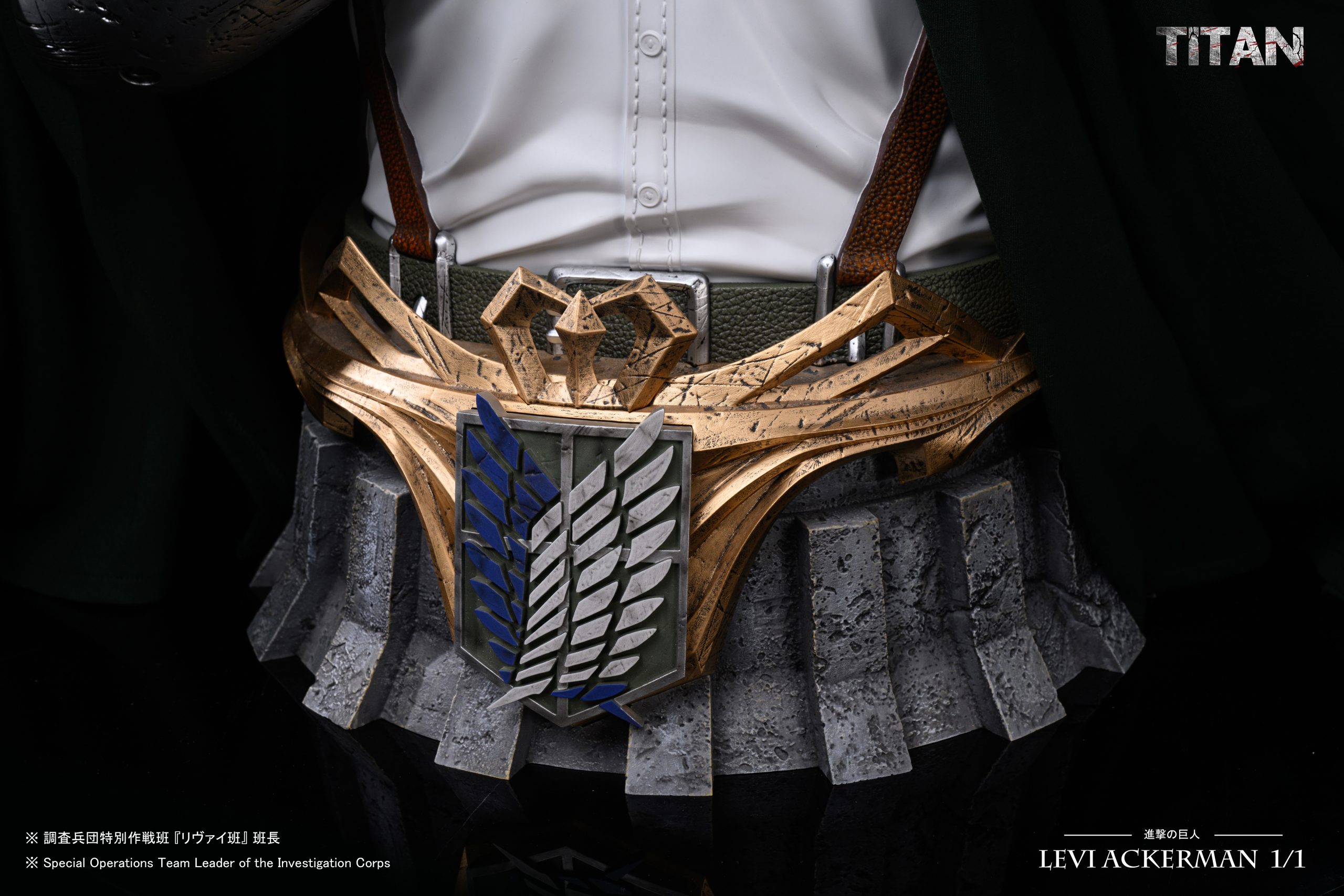 Attack on Titan Levi Ackermant Statue(GK)-TITAN Studio Pre-Order