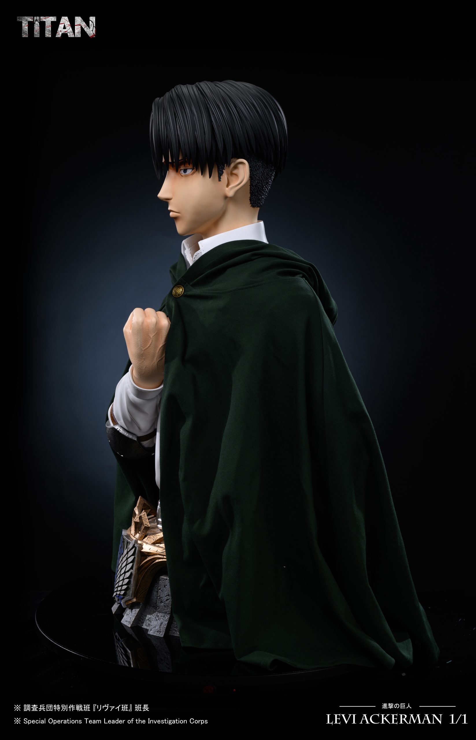 Attack on Titan Levi Ackermant Statue(GK)-TITAN Studio Pre-Order