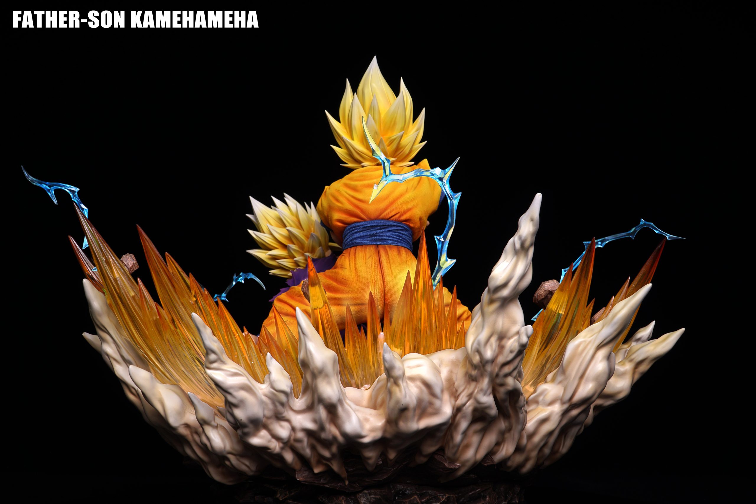 Dragon Ball Goku & Gohan Kamehamehai Statue (GK)-FIGURE CLASS Studio Pre-sale