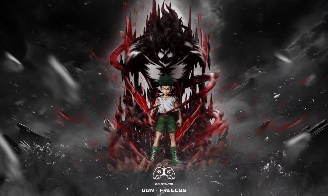 Hunter × Hunter Mental breakdown Gon Freecss statue GK-PG Studio pre-sale