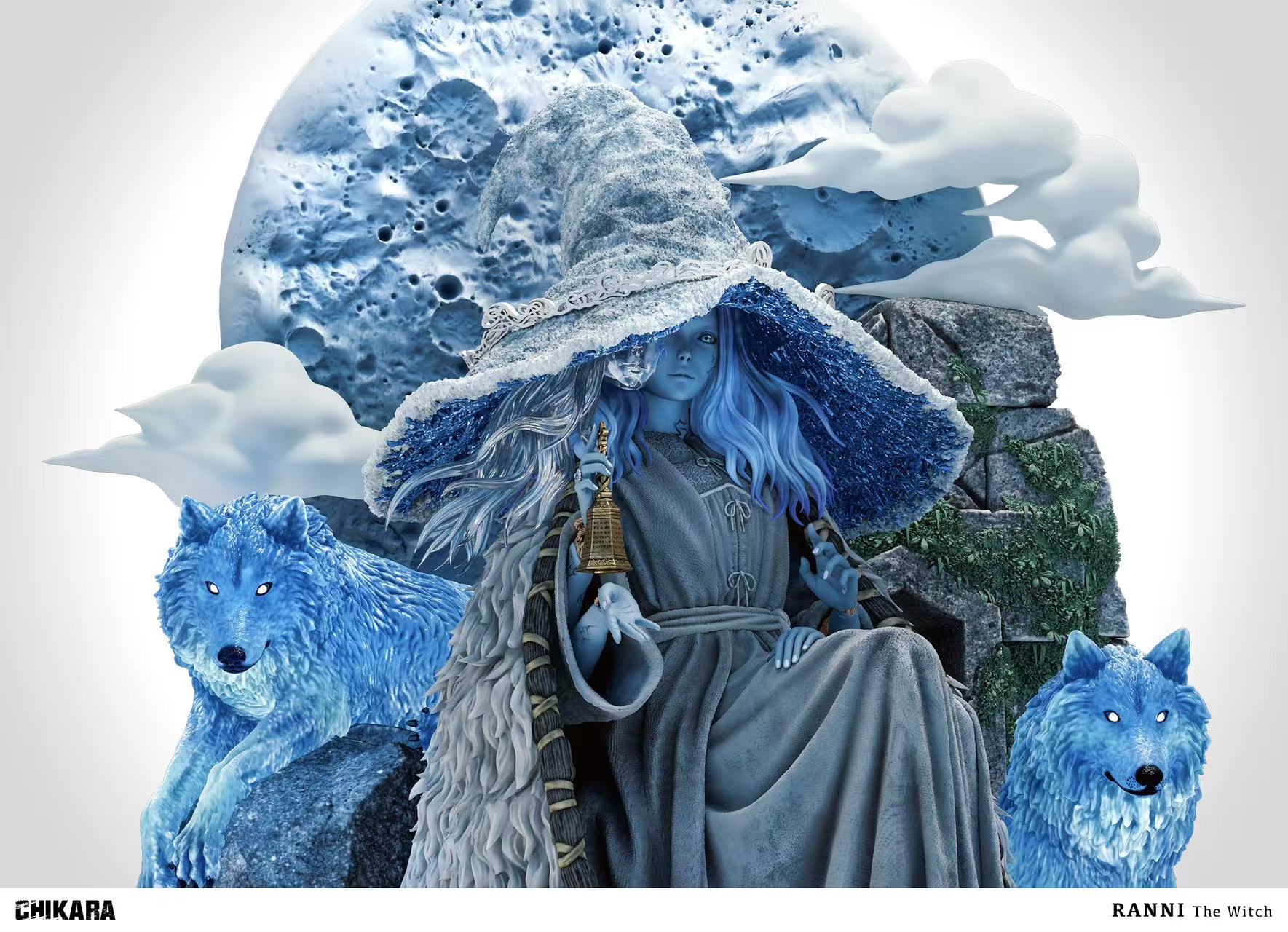 Elden Ring Ranni the Witch Statue (GK) Figure-Chikara Studio Pre-sale