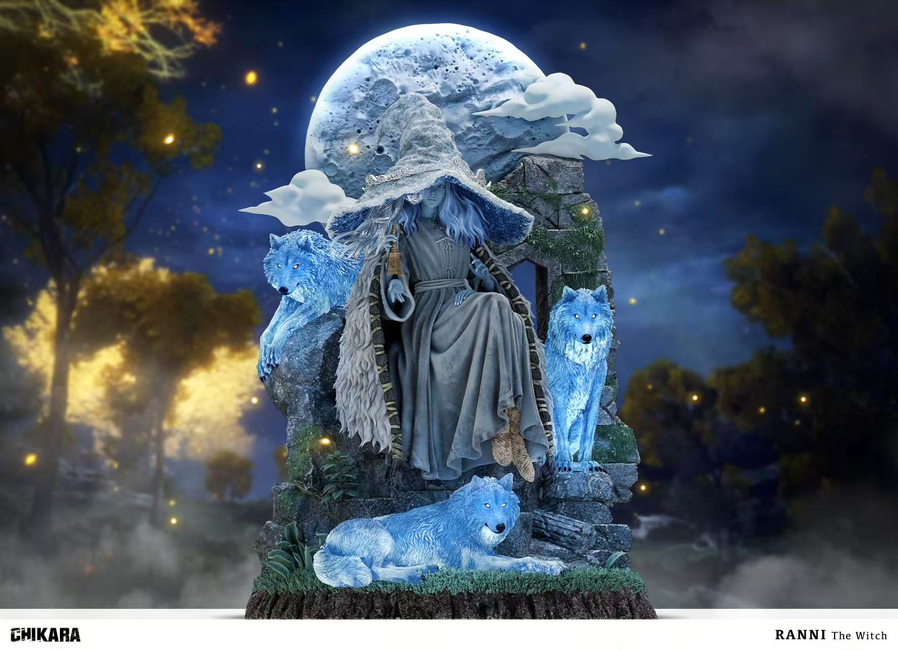 Elden Ring Ranni the Witch Statue (GK) Figure-Chikara Studio Pre-sale