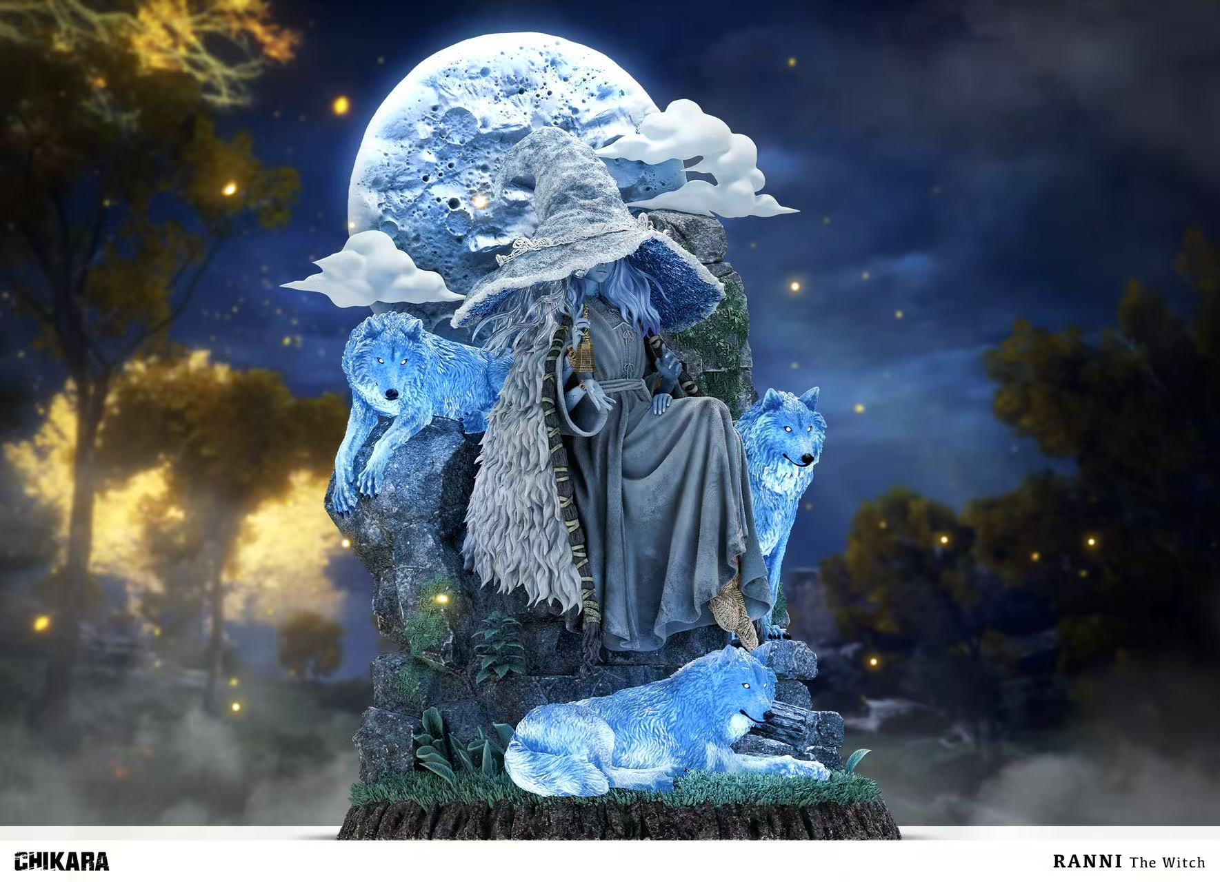 Elden Ring Ranni the Witch Statue (GK) Figure-Chikara Studio Pre-sale