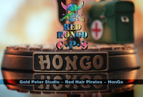 One Piece Red Hair Pirates #3 Hongo Statue GK-Gold Peter Studio Pre-sale