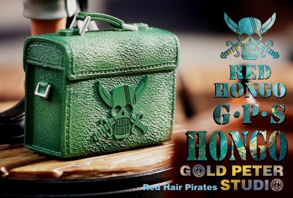 One Piece Red Hair Pirates #3 Hongo Statue GK-Gold Peter Studio Pre-sale