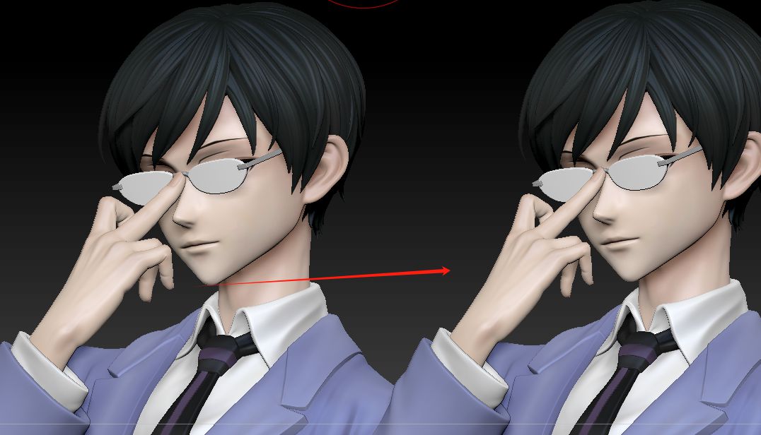 Ouran High School Host Club #2 Kyoya Ootori 1/6 Statue(GK)-Weare A Design Studio Pre-sale