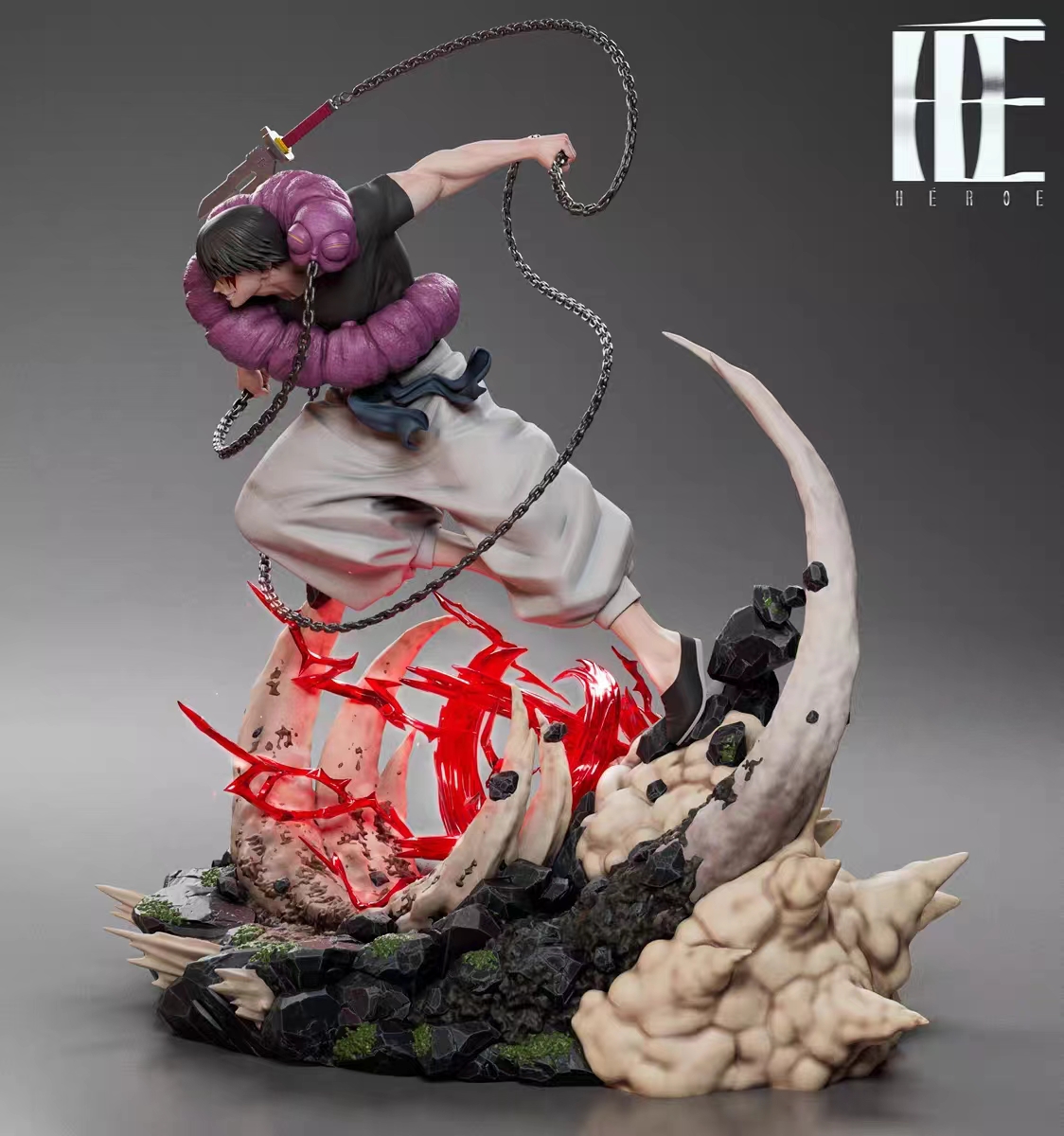 IN-STOCK-Jujutsu Kaisen Toji Fushiguro 1/6 Statue (GK)-HC Studio