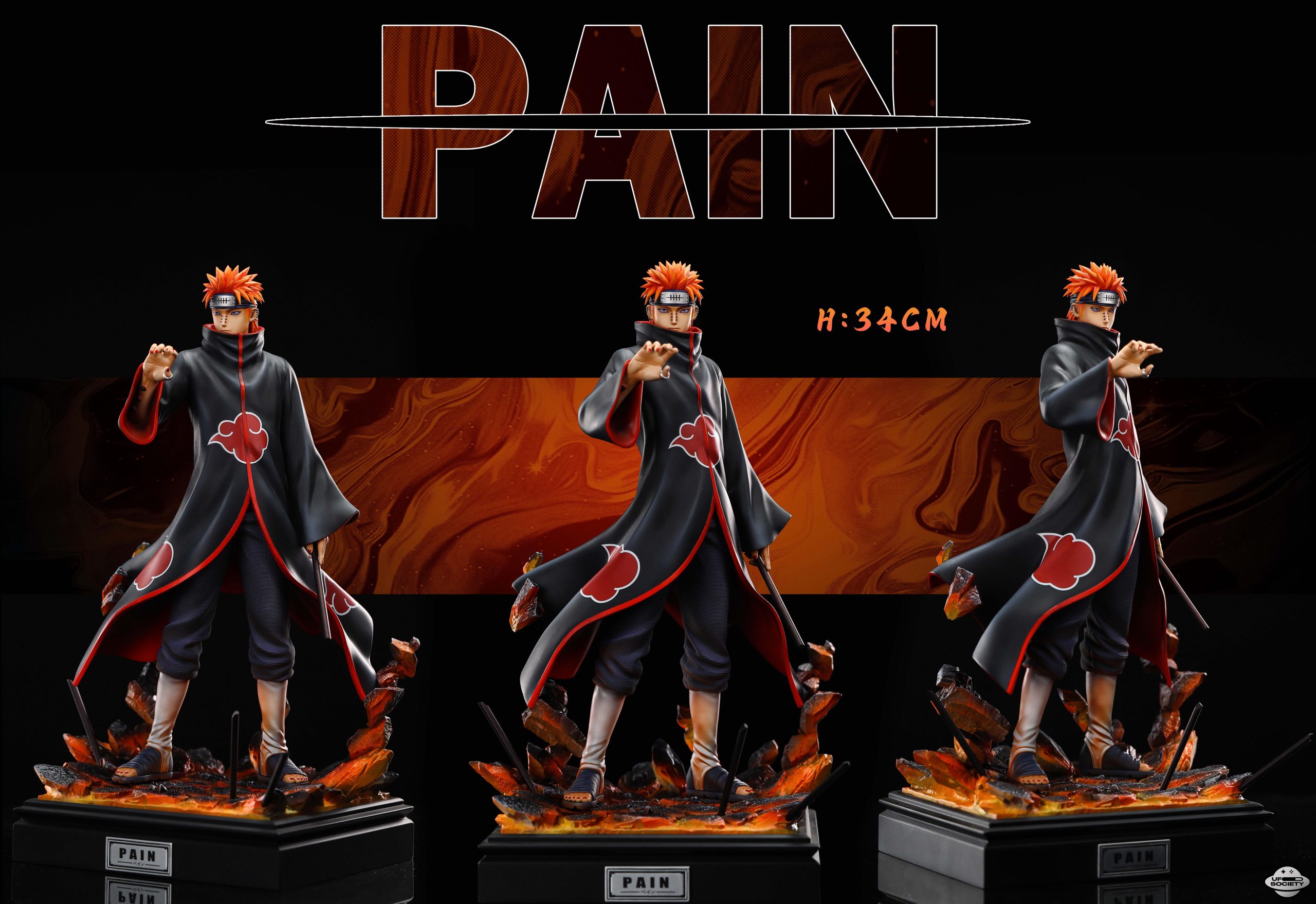Naruto Series #6 Pain Statue GK-Ufo Society Studio Pre-sale