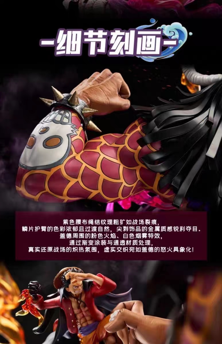 One Piece Wano Country Luffy vs Kaido Statue (GK) (Authorized) -BNFIGURE Studio Pre-sale-KWII-GK