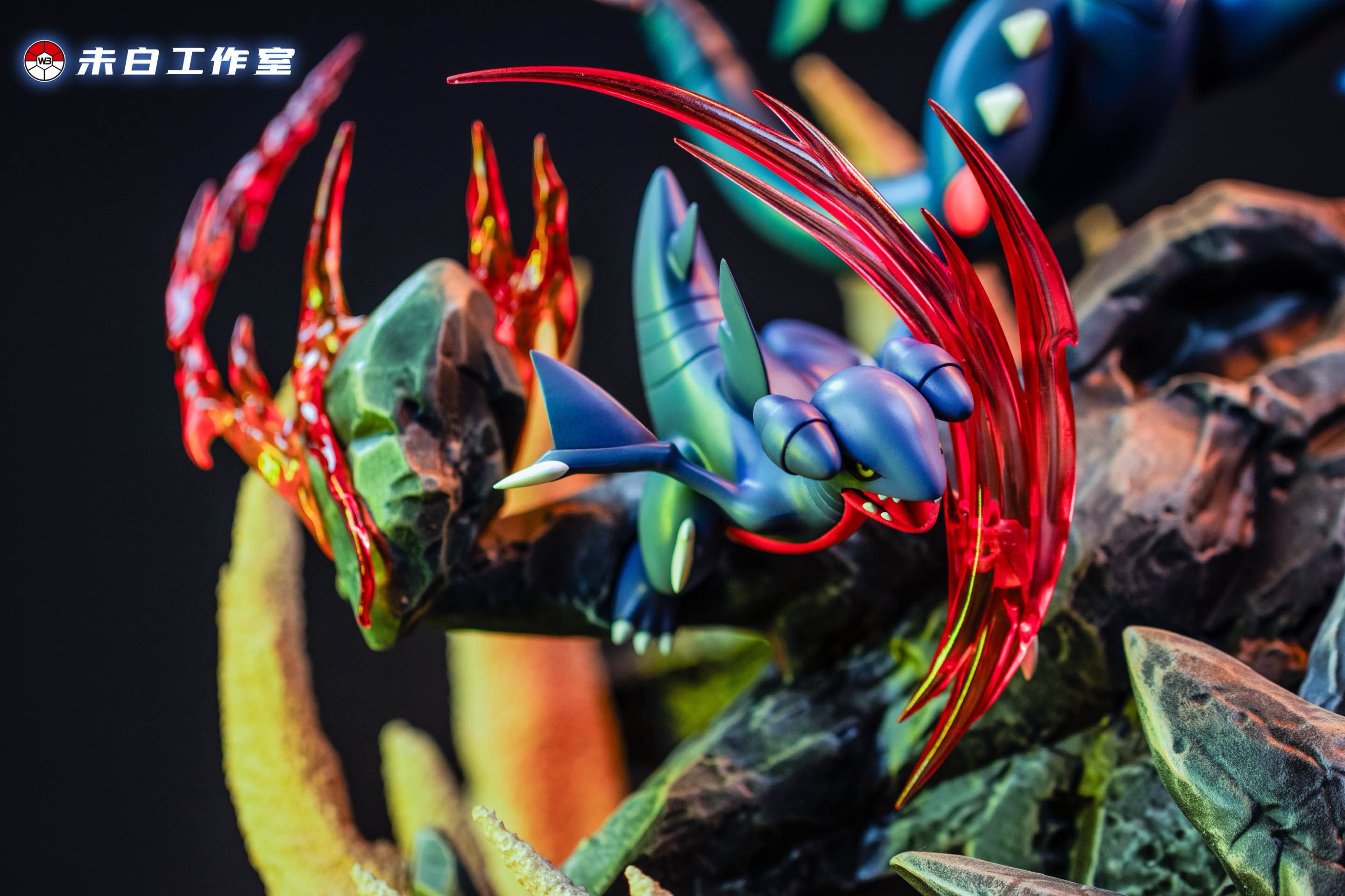 Pokemon Garchomp Evolution Statue (GK)-Weibai Studio Pre-sale