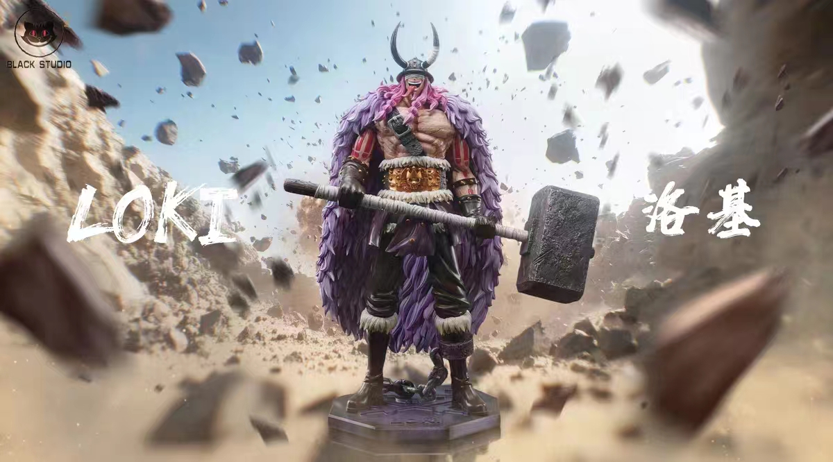 One Piece Private Series Loki Statue (GK)-Black Studio Pre-sale