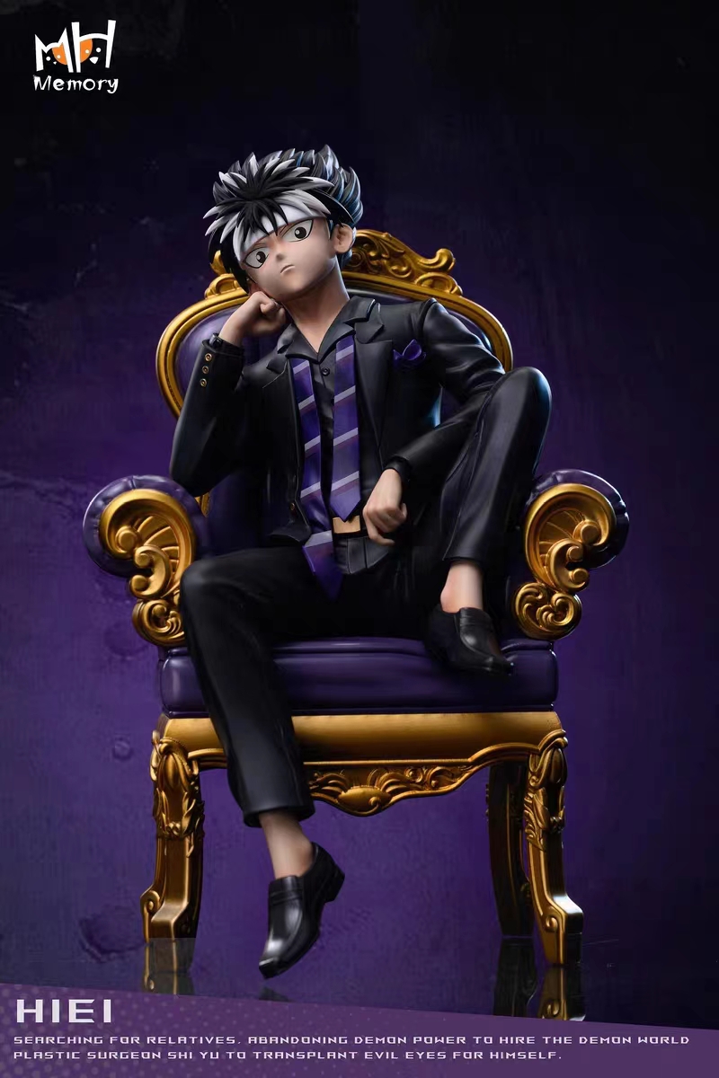 Yu Yu Hakusho Sitting Pose Series #1 Hiei Statue (GK)-Memory Studio Pre-sale