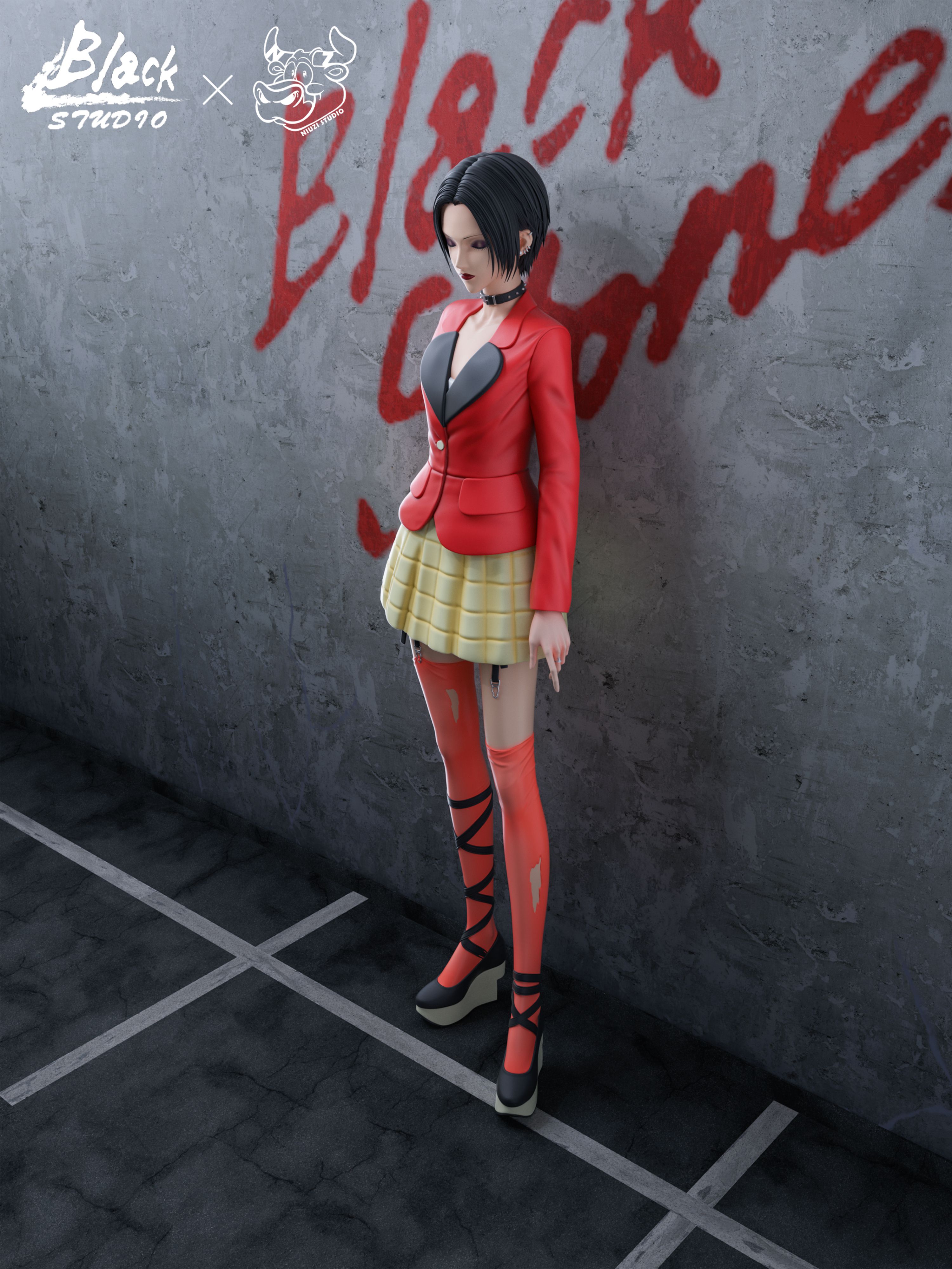 NANA Osaki Nana 1/6 Statue (GK) Figure-NIUZI Studio & BLACK Studio Pre-sale