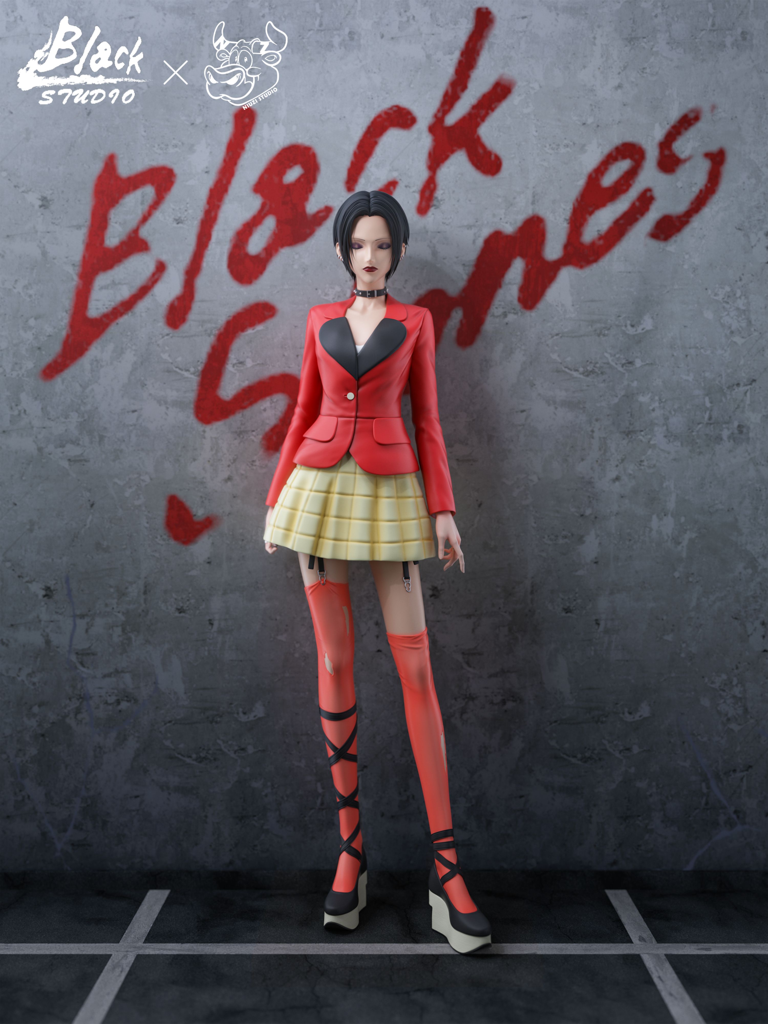 NANA Osaki Nana 1/6 Statue (GK) Figure-NIUZI Studio & BLACK Studio Pre-sale