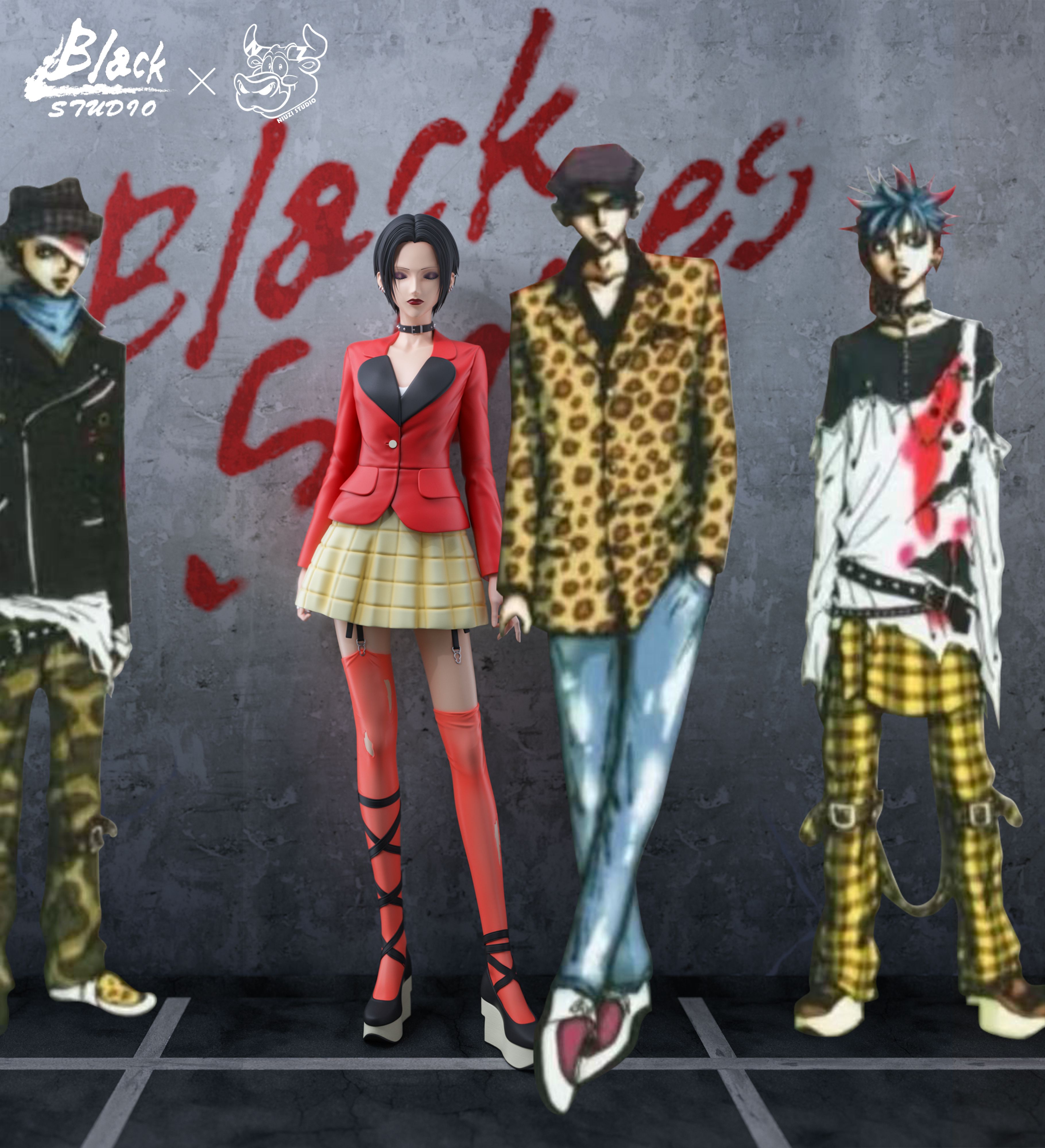 NANA Osaki Nana 1/6 Statue (GK) Figure-NIUZI Studio & BLACK Studio Pre-sale