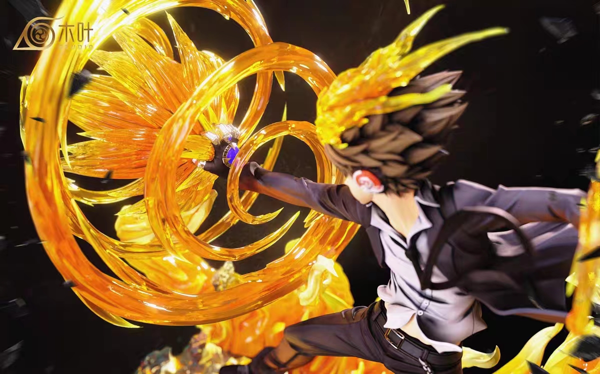 Katekyo Hitman Reborn Tsunayoshi Sawada XbunerStatue (GK )Figure-Konoha Studio  Pre-sale