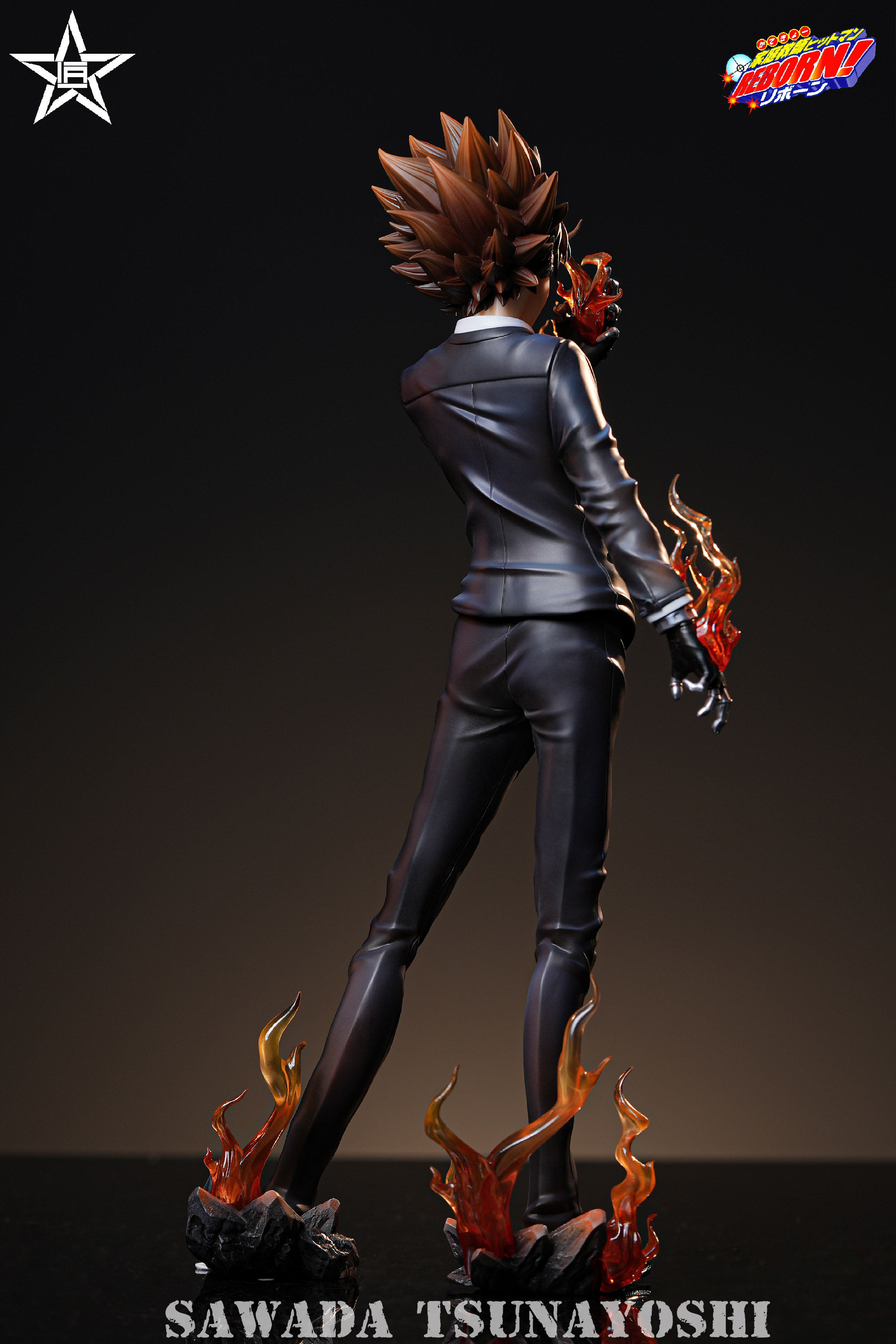 Katekyo Hitman Reborn Tsunayoshi Sawada 1/6 Statue (GK) Figure-Jiang Xing Studio / Craftsman Pre-sale-KWII-GK